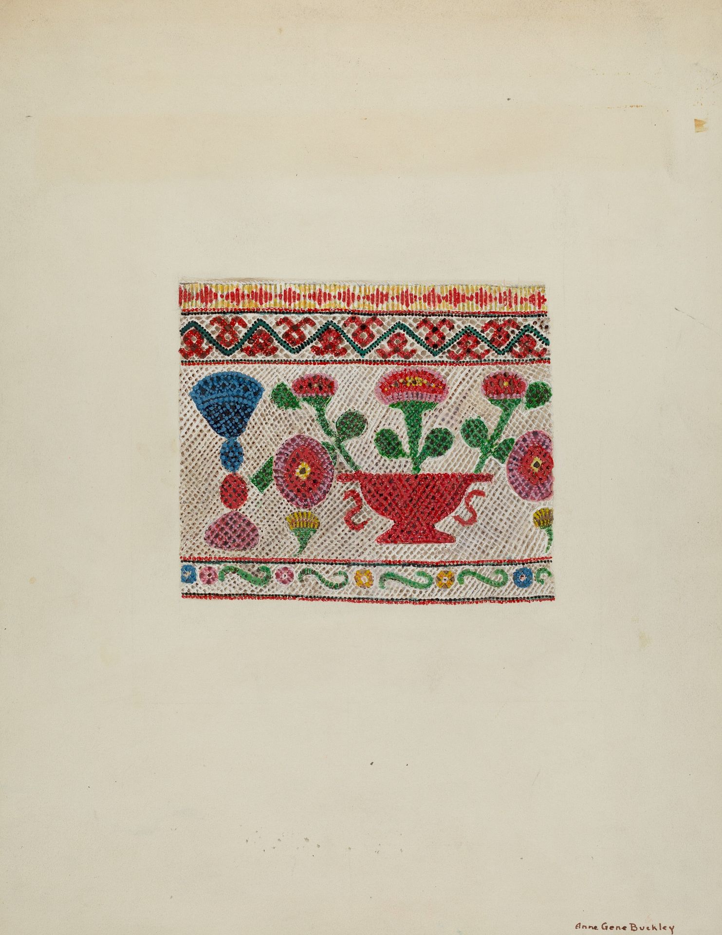 Montaleto (Head Scarf) by Ann Gene Buckley