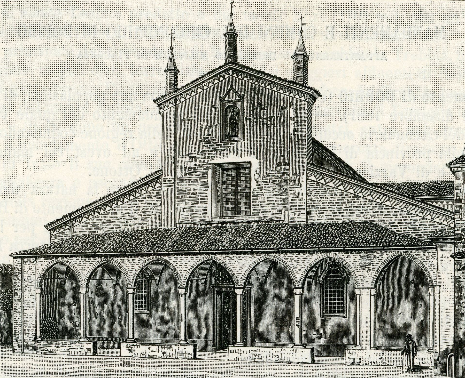 Facciata Della Chiesa Di San Colombano by Giuseppe Barberis