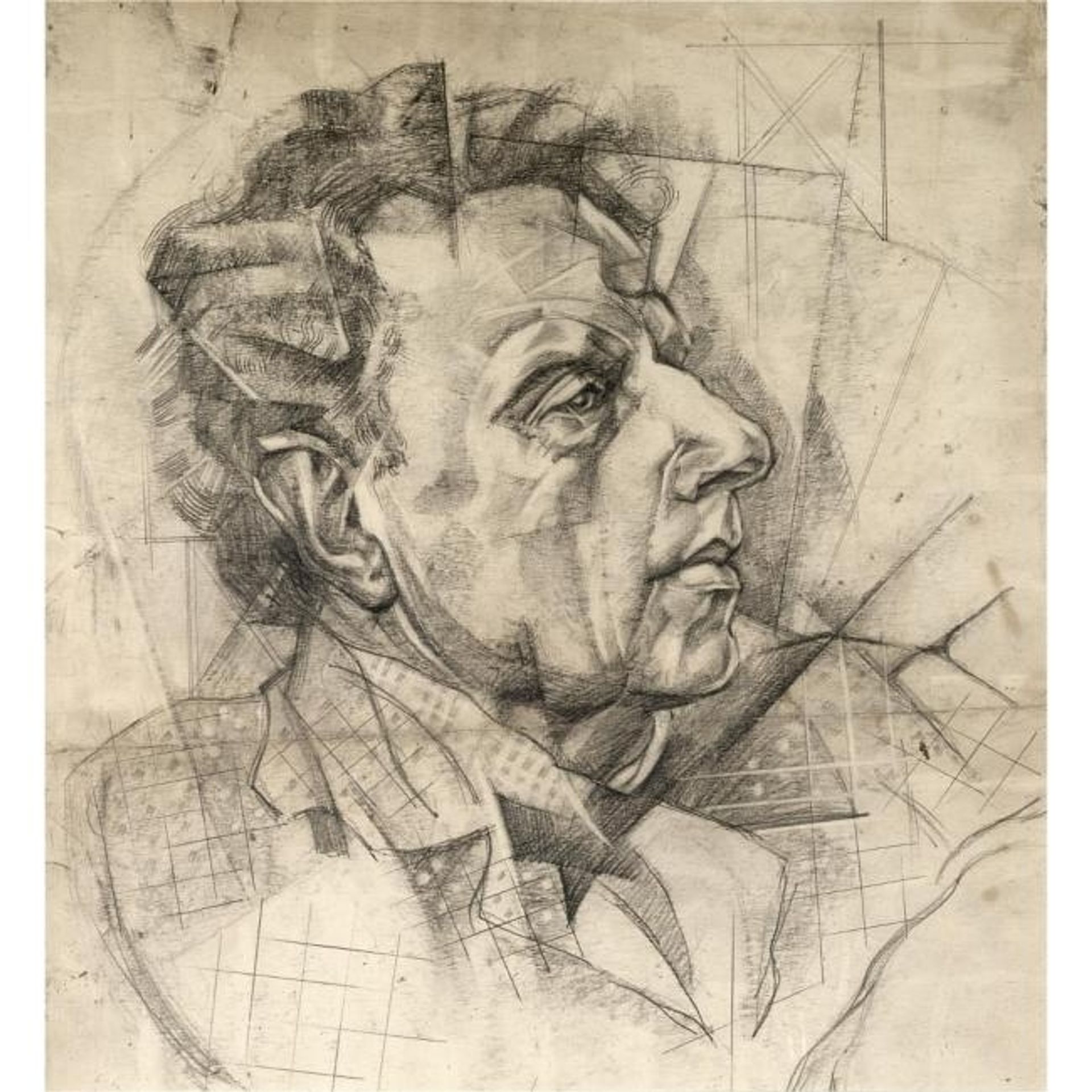 Portrait of Vsevolod Meyerhold by Jury Annenkov