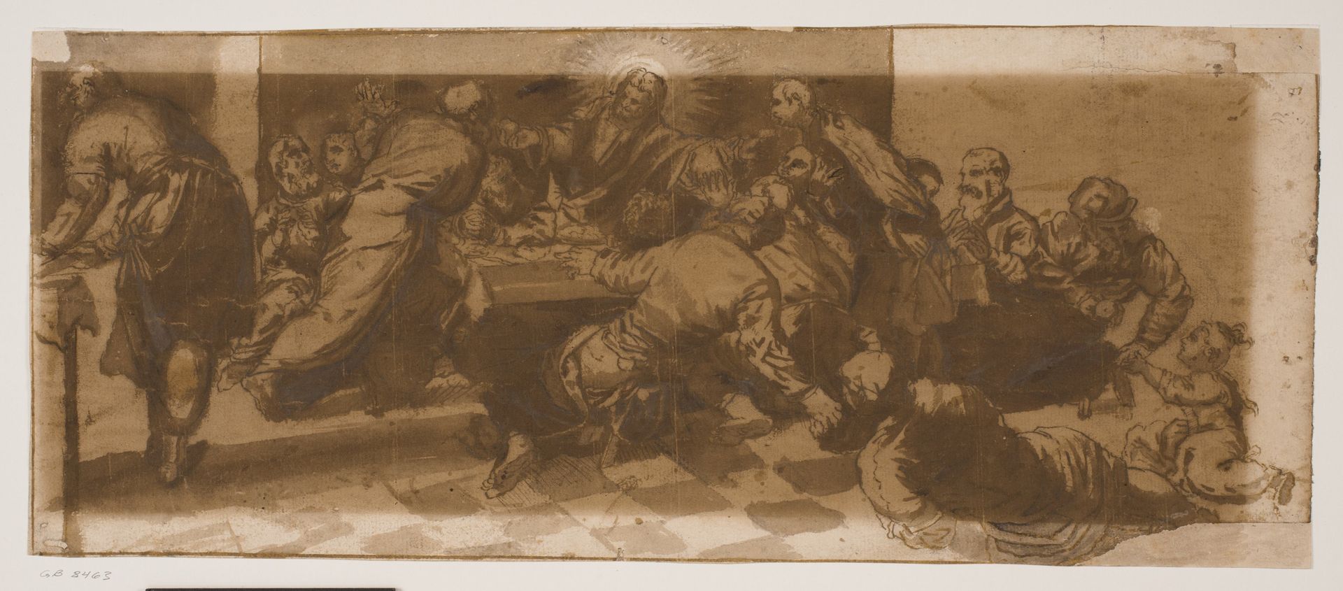The Last Supper after the painting in San Polo, Venice by Anonymous