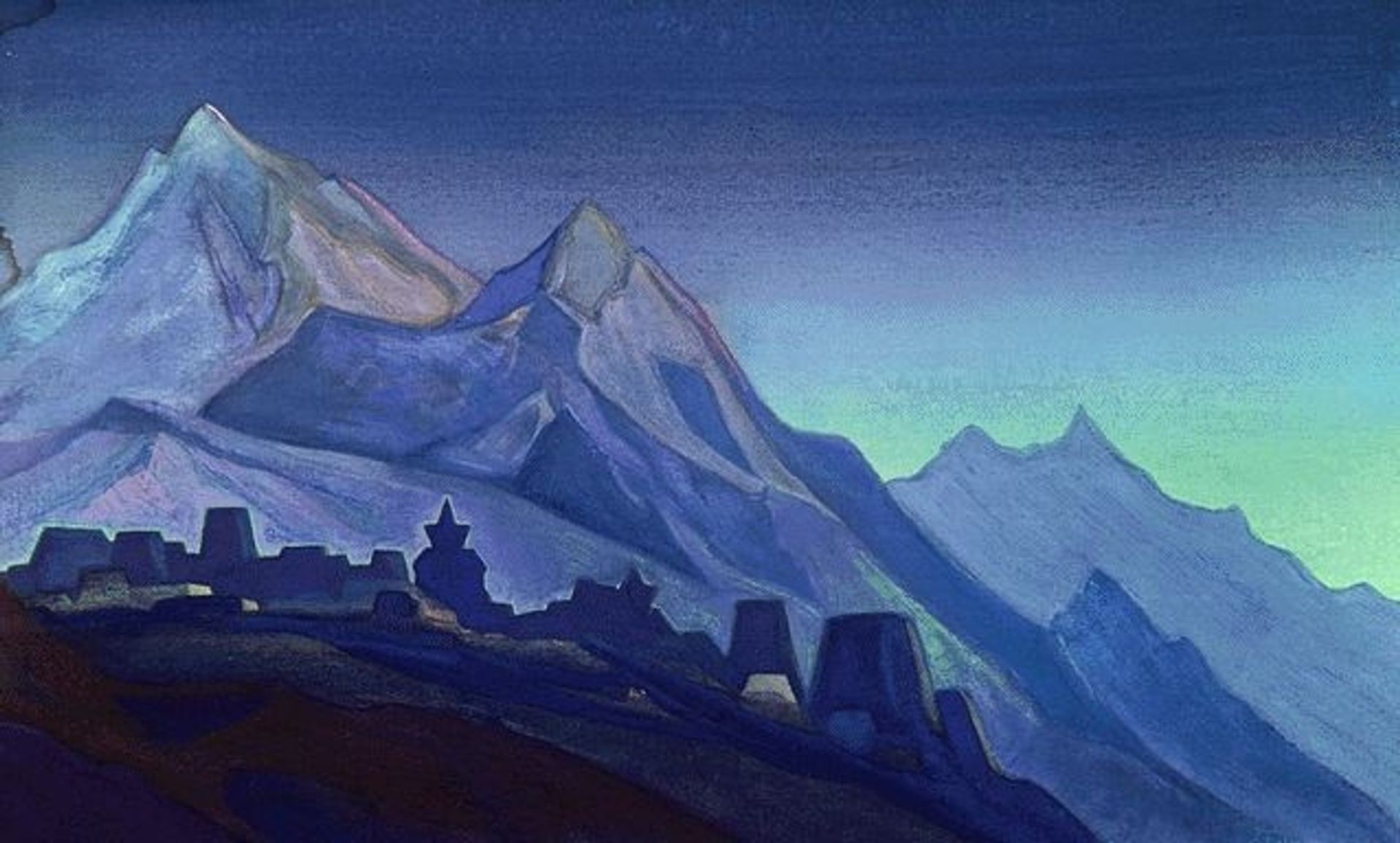 Tibet by Nicholas Roerich