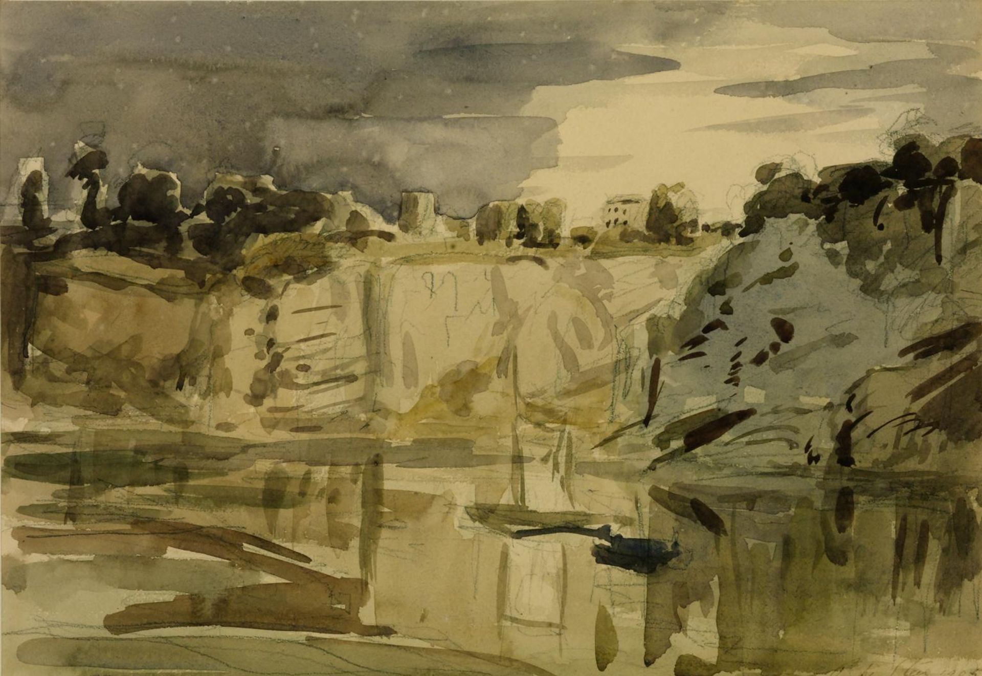 Chepstow by  Philip Wilson Steer