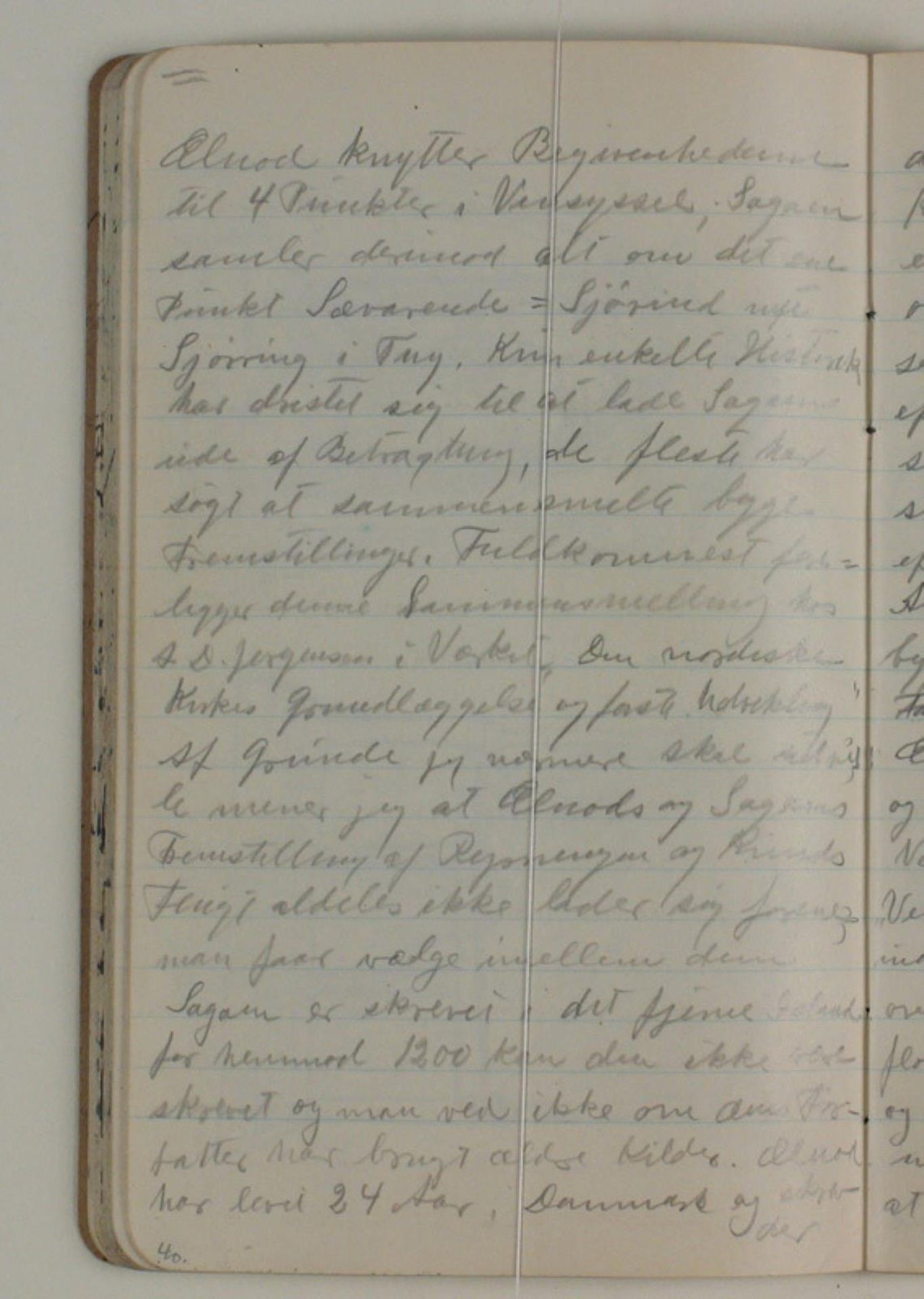 Notater vedrørende Ælnods saga om Knud den Helliges færd i Vendsyssel. Uddrag fra Historisk Tidsskrift, Hans Olrik by Niels Larsen Stevns