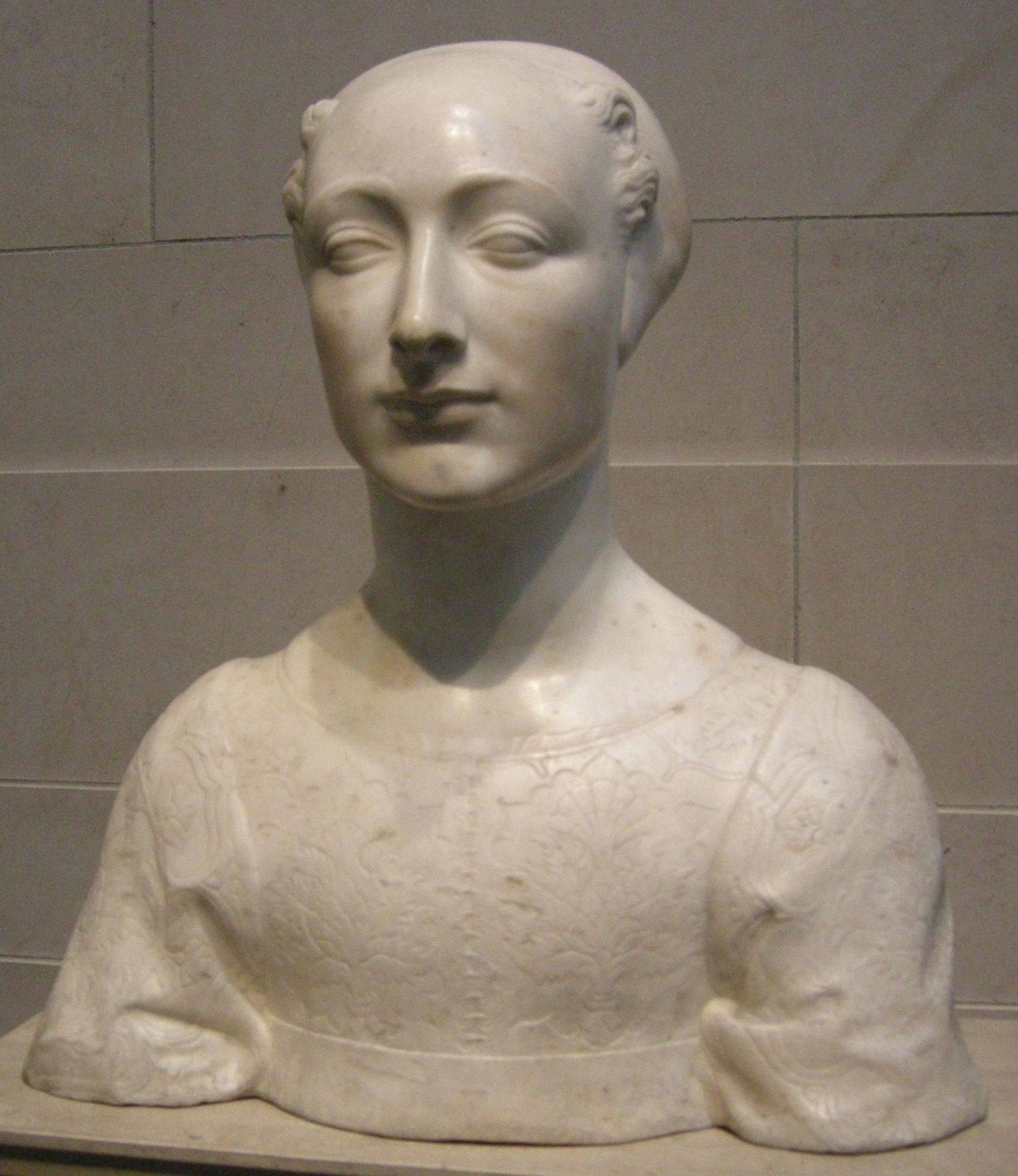 Una Fanciulla by Andrea del Verrocchio