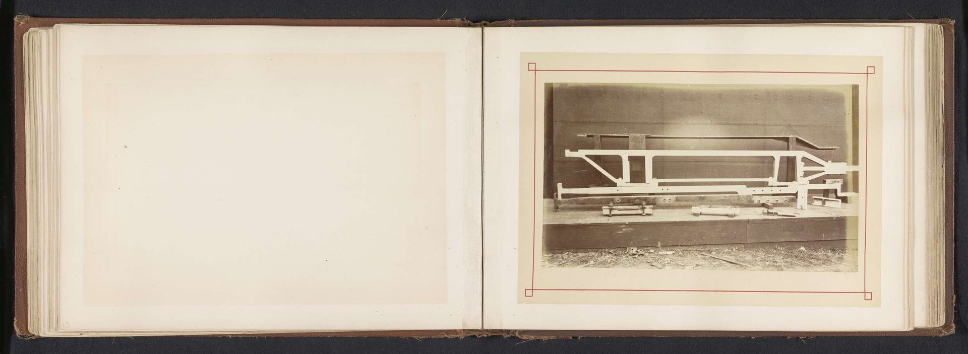 Onderdelen van een stoomlocomotief by George Gardner Rockwood