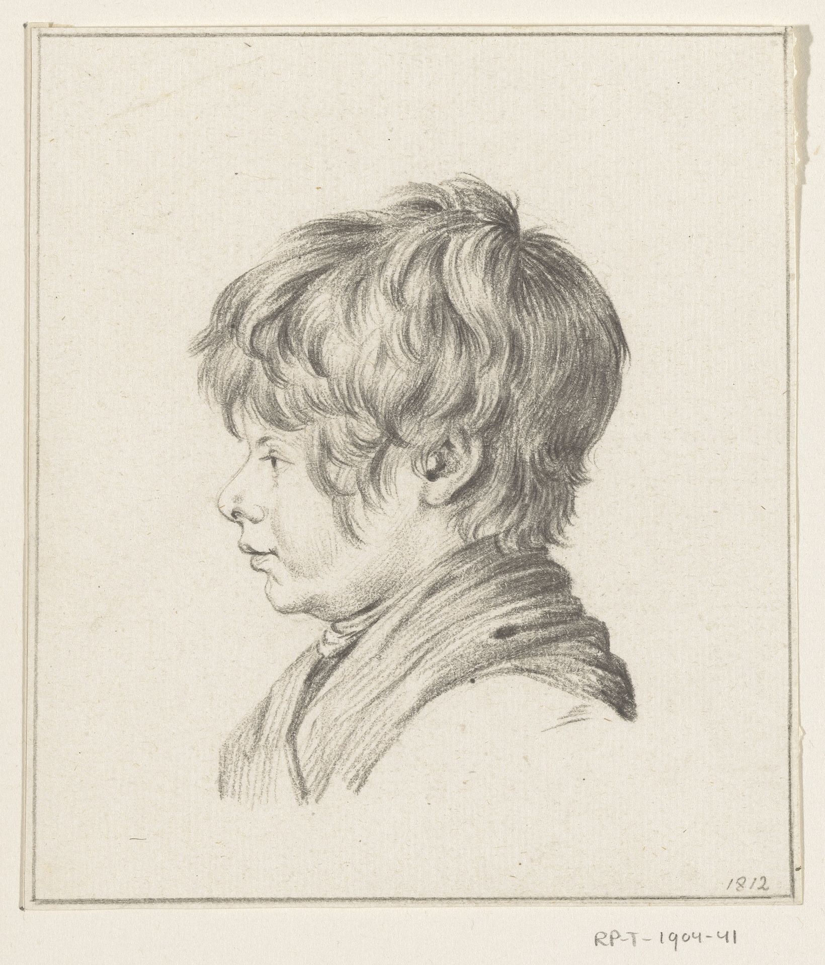 Jongensbuste by Jean Bernard