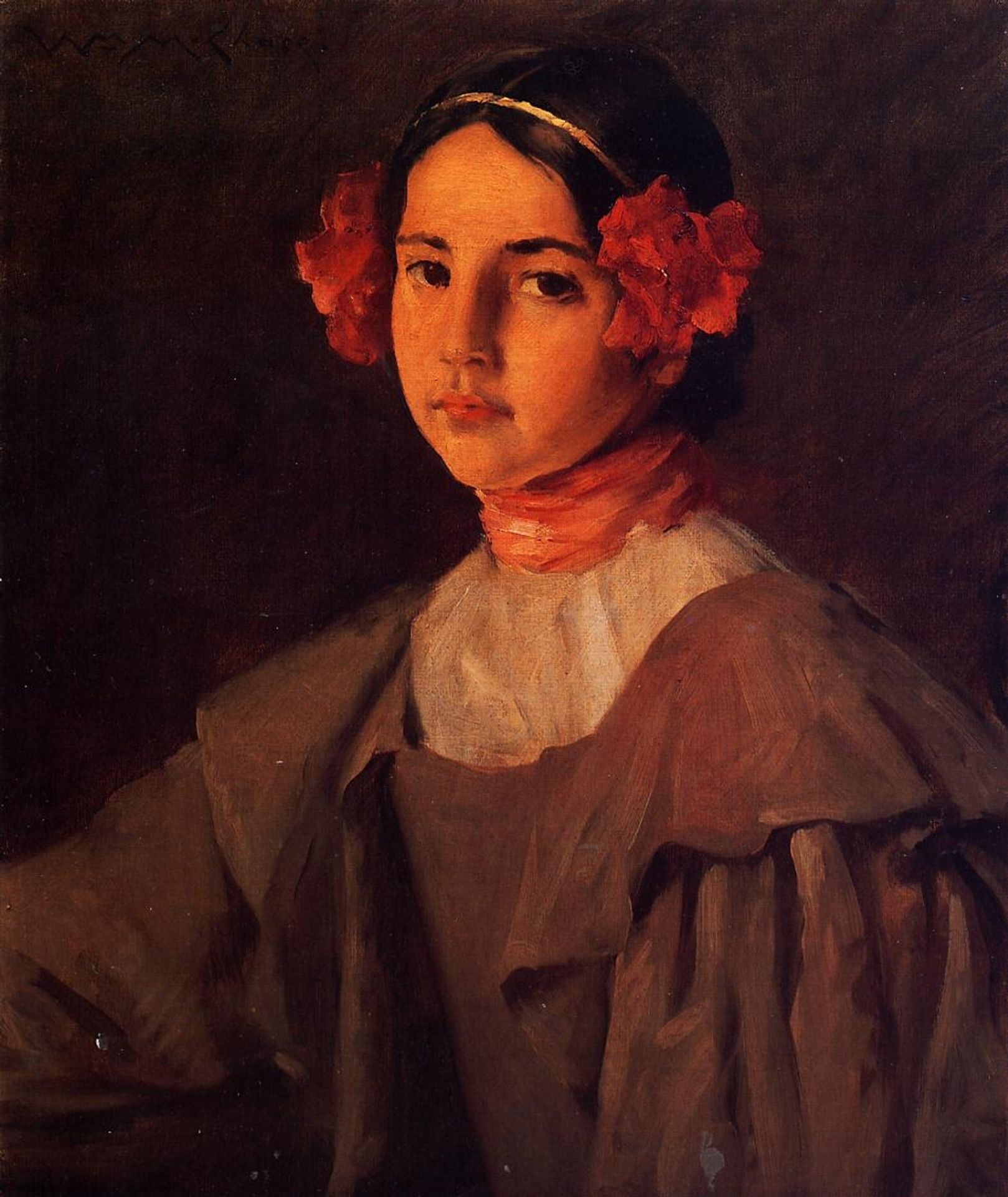 My Daughter Alice by William Merritt Chase