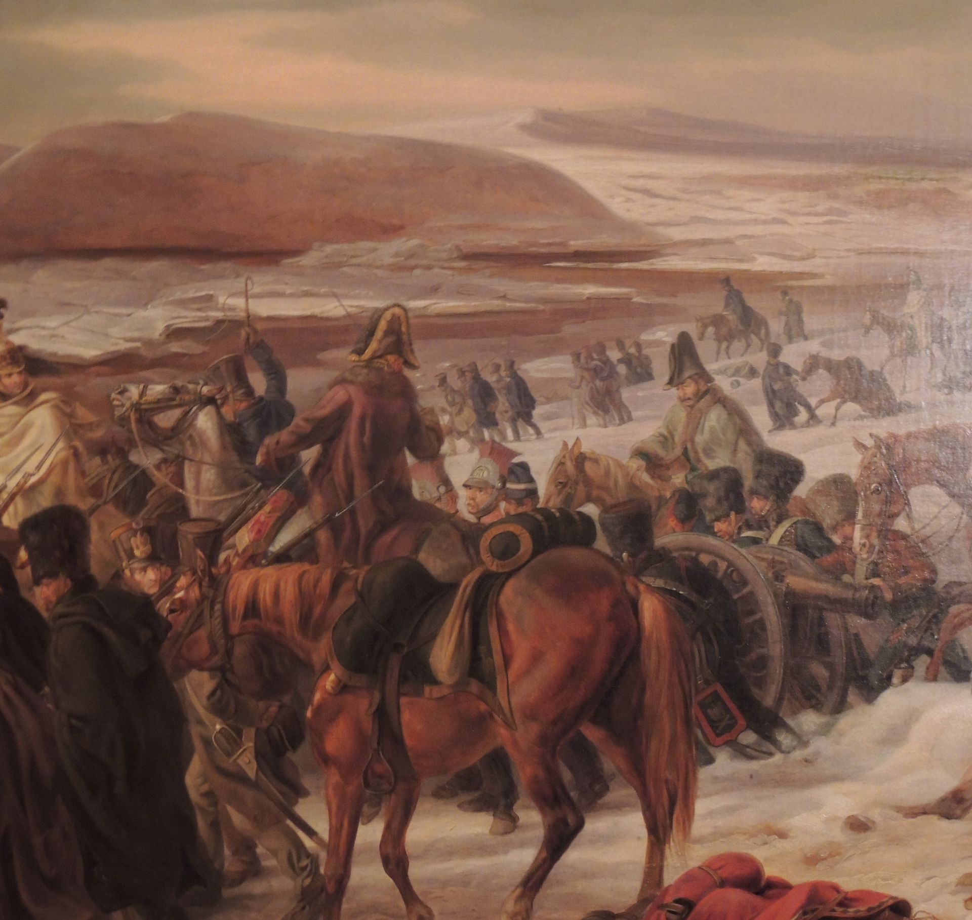 Retrade of French Troops from Russia by Albrecht Adam