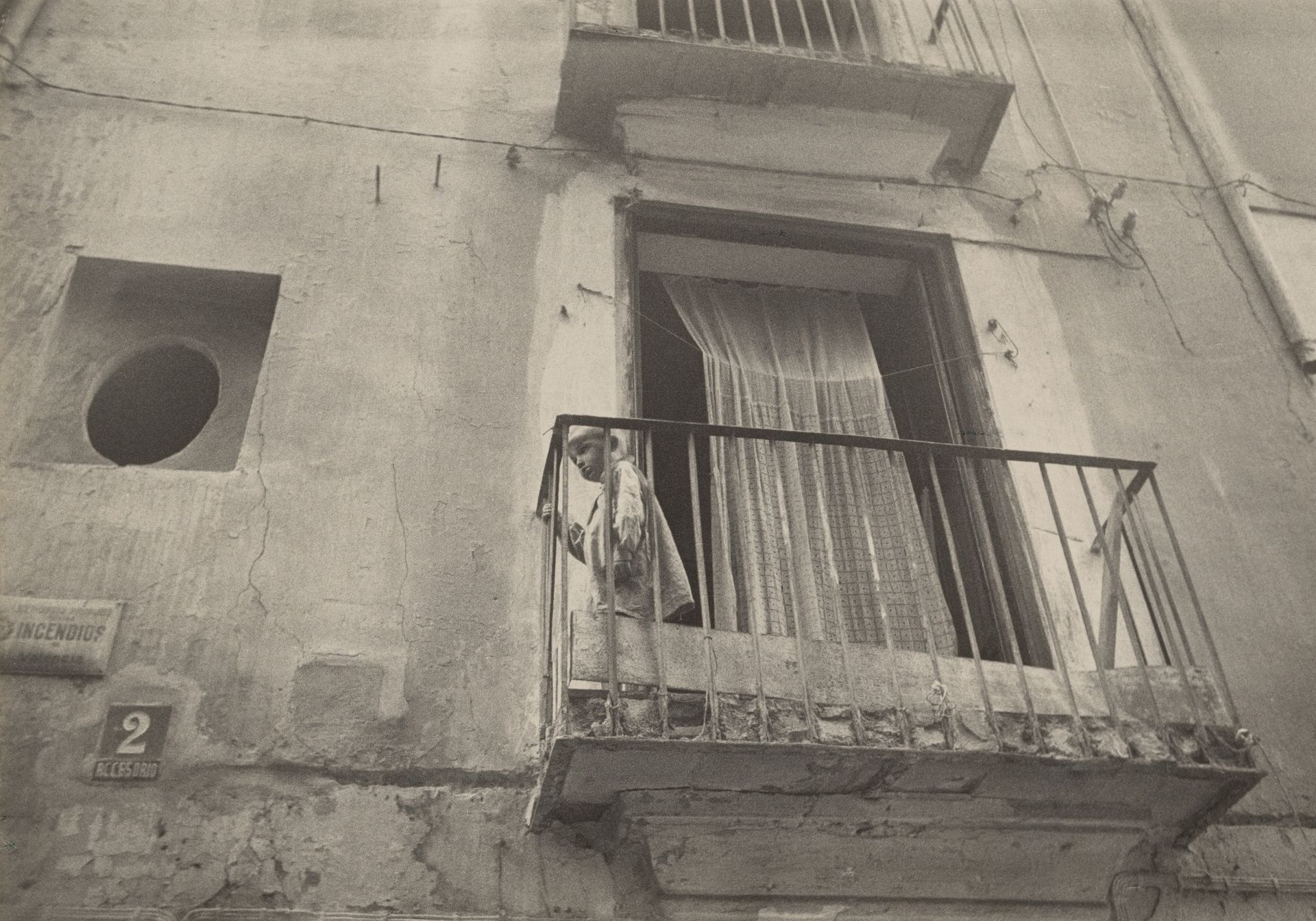 Balcony/Valencia by Robert Frank
