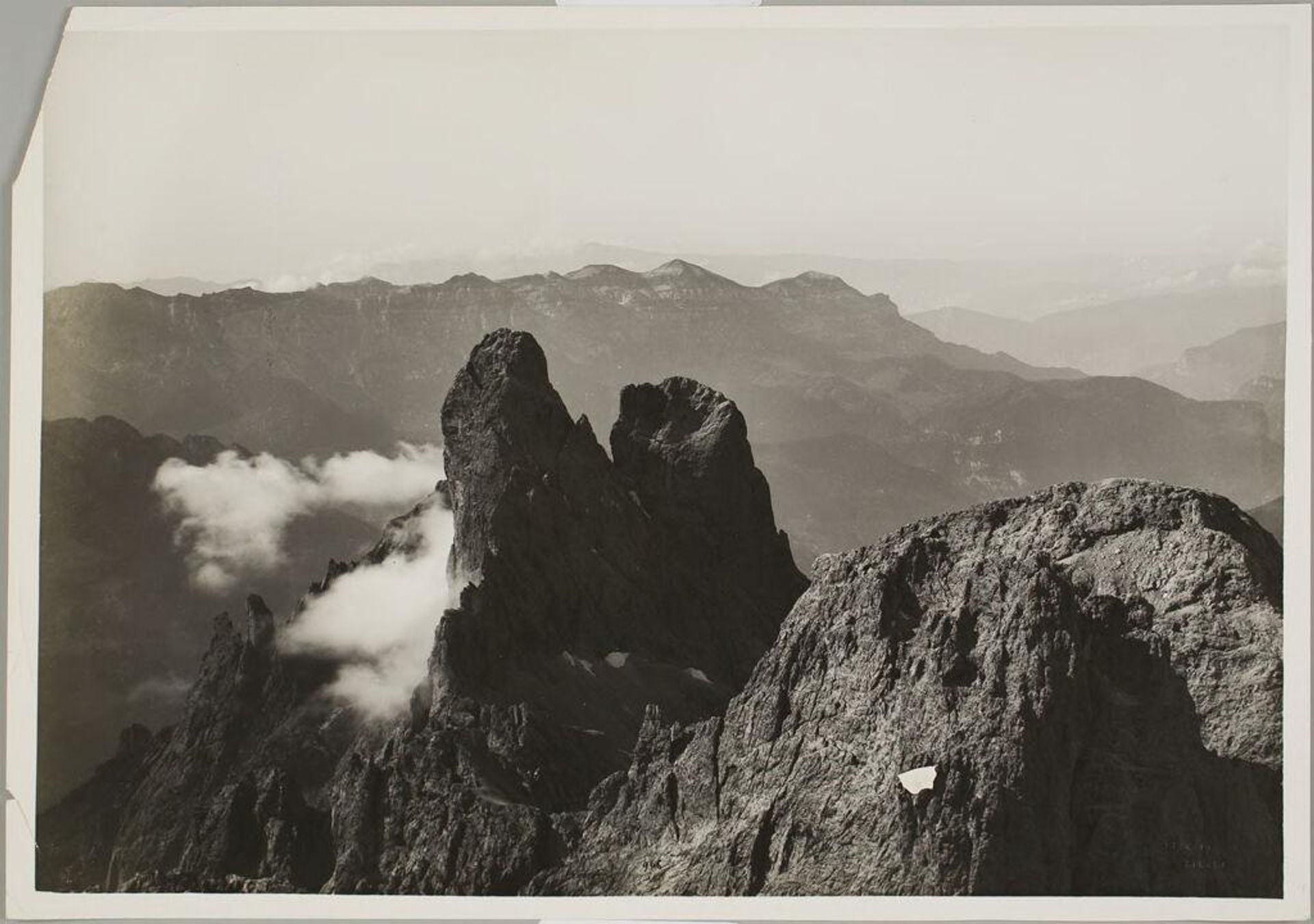Sass Maor, Primiero Dolomites by Vittorio Sella