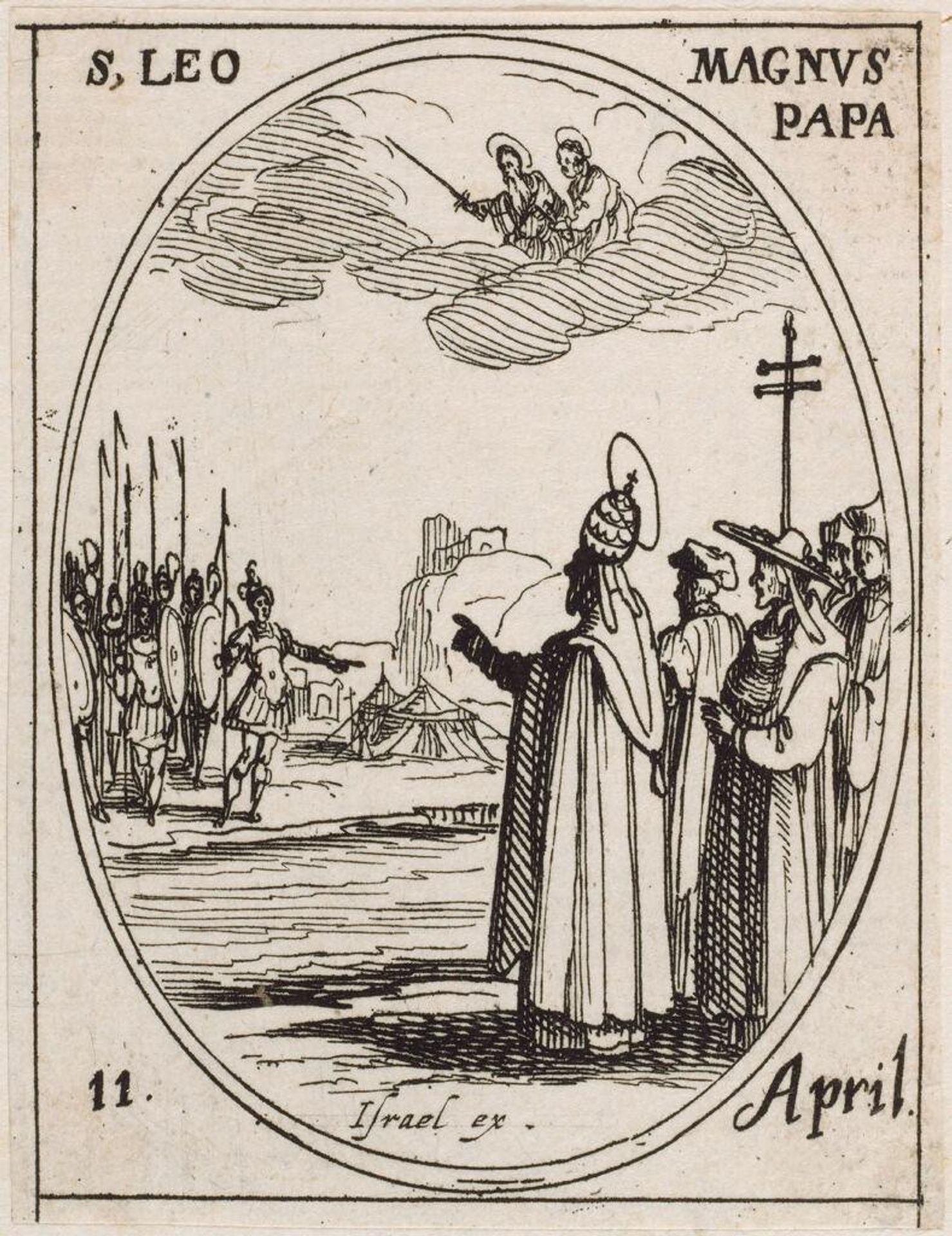 Saint Leo the Great by Jacques Callot