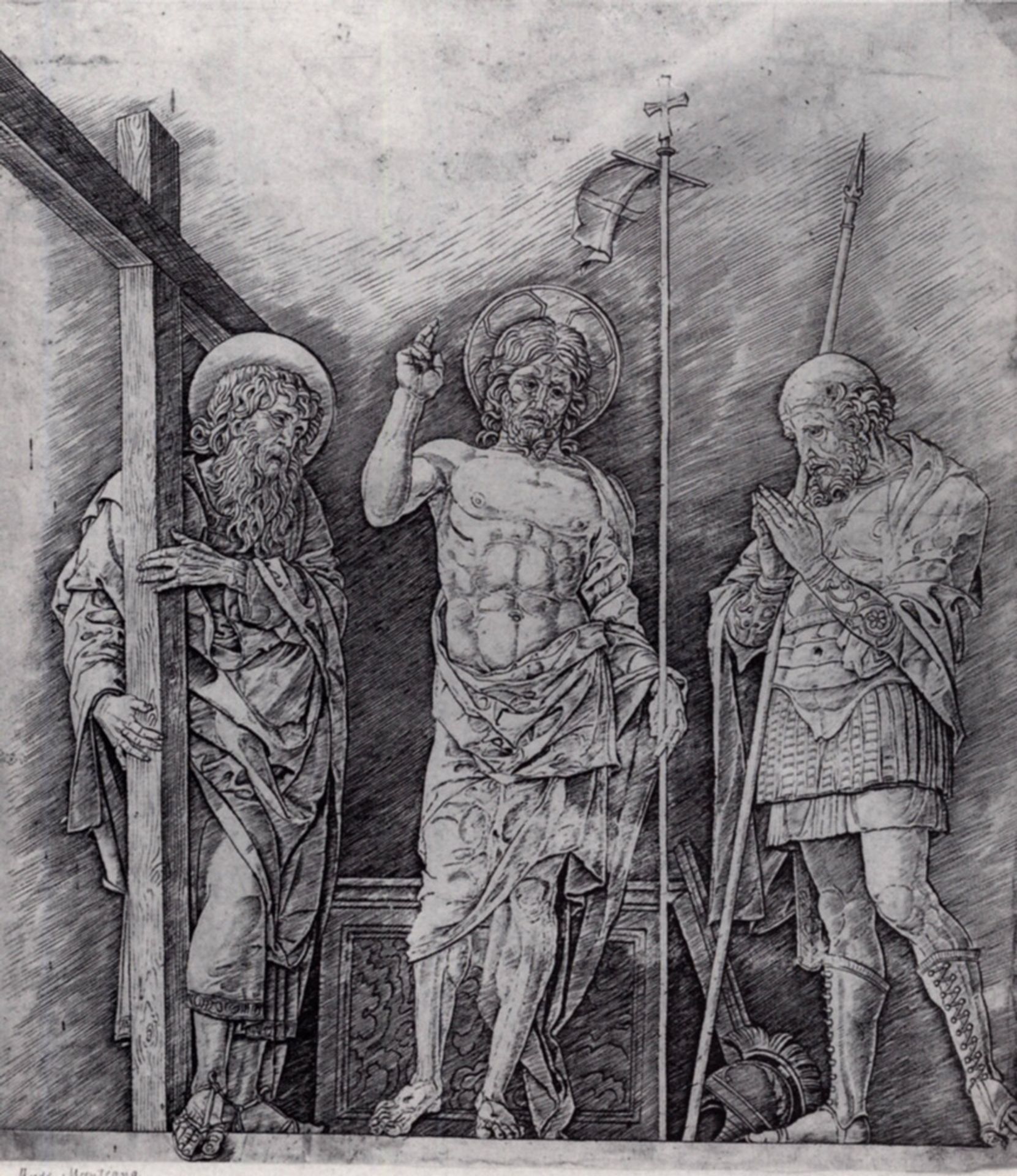 The Resurrection of Christ by Andrea Mantegna