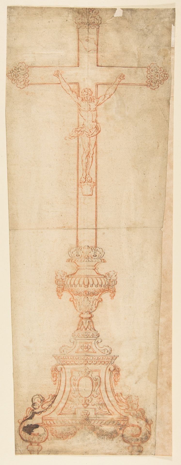 Design for a Crucifix by Anonymous