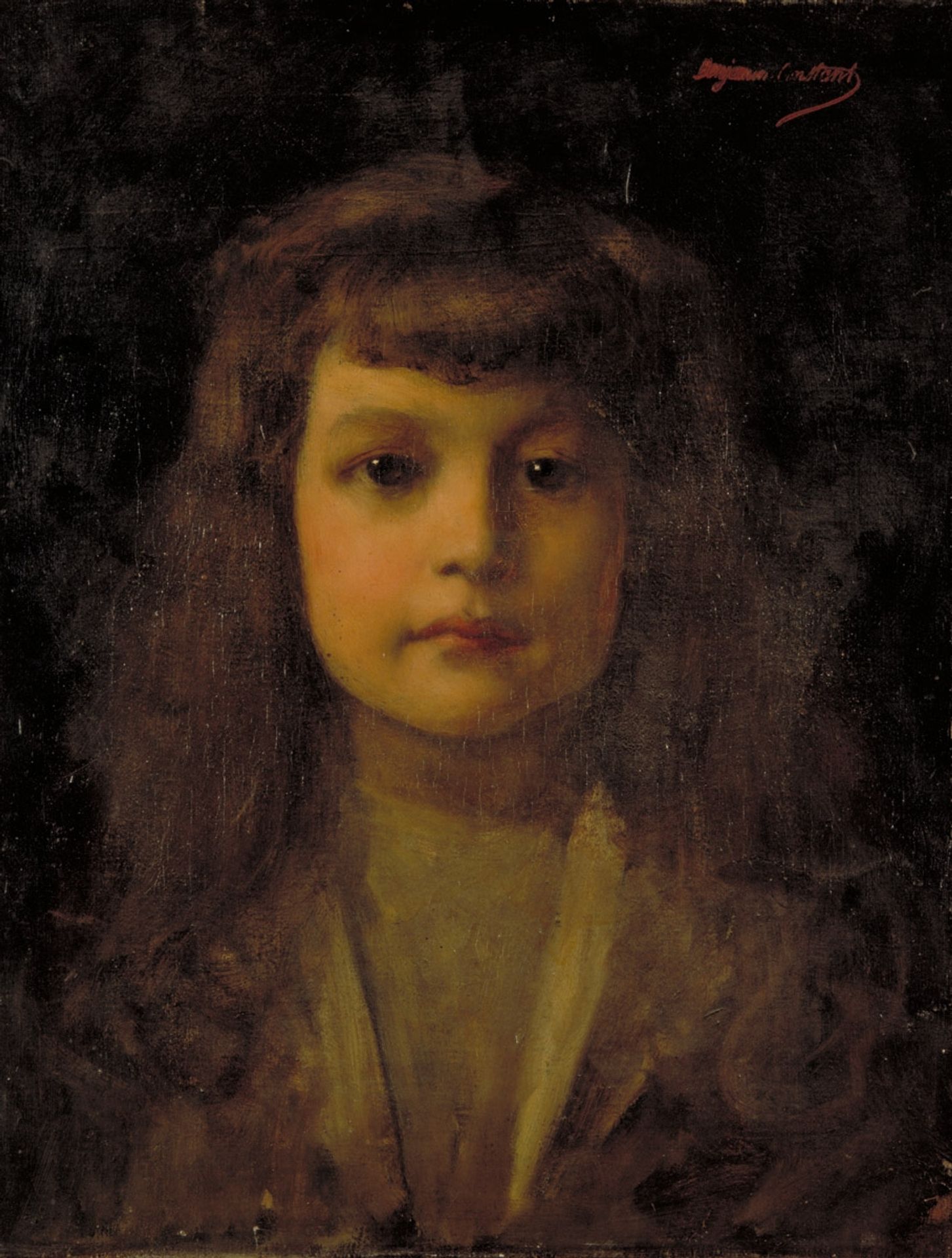 Portrait De Jean Montfraix À L'âge De Douze Ans by Jean-Joseph-Benjamin Constant