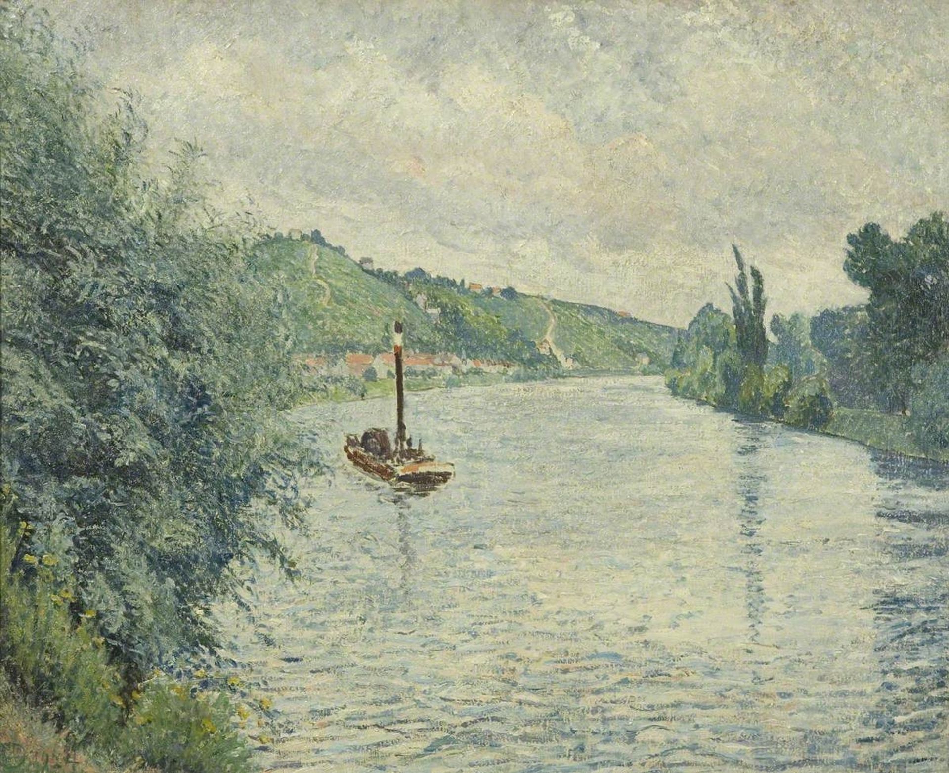 La Frette by Lucien Pissarro
