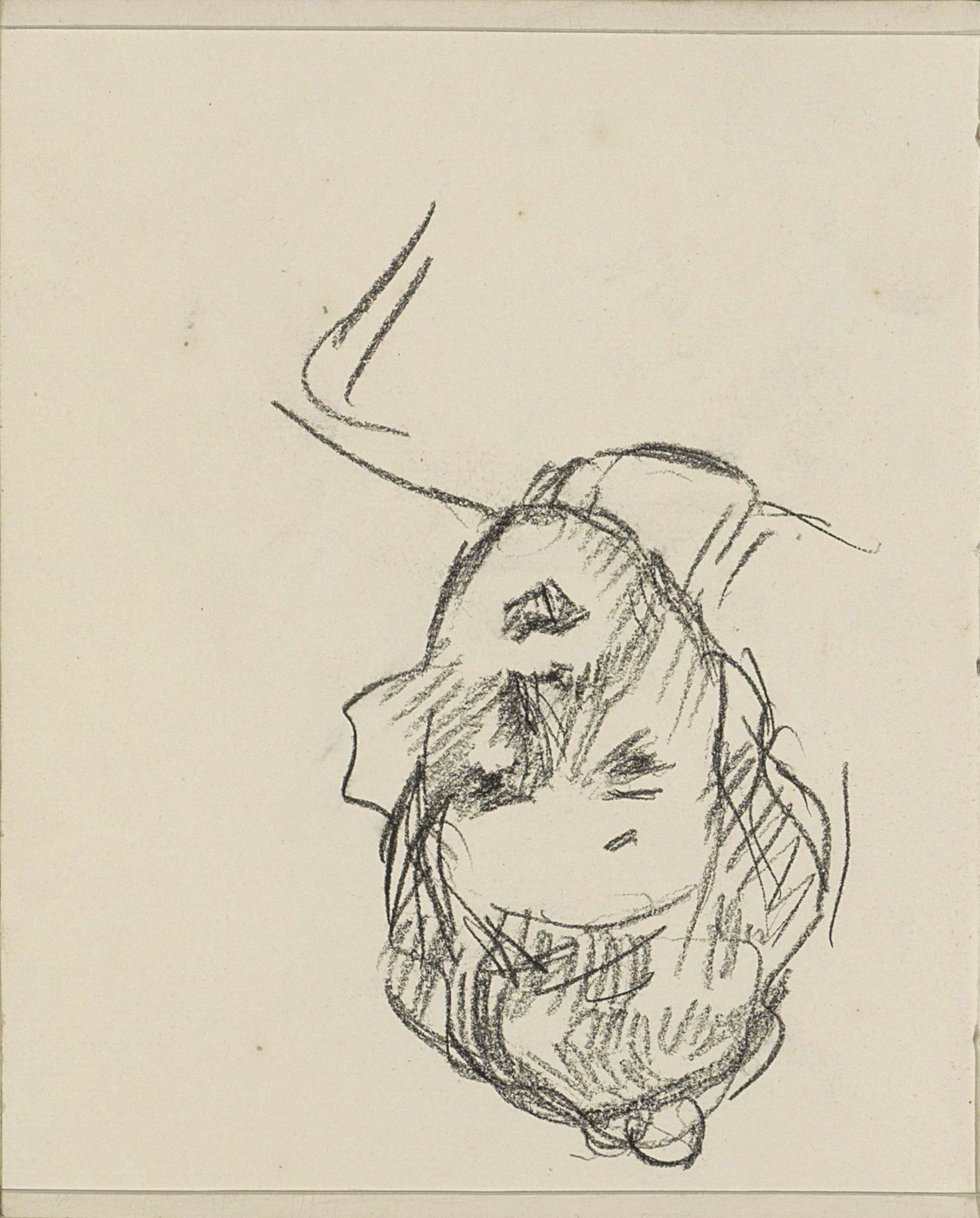 Vrouwenhoofd by Isaac Israels