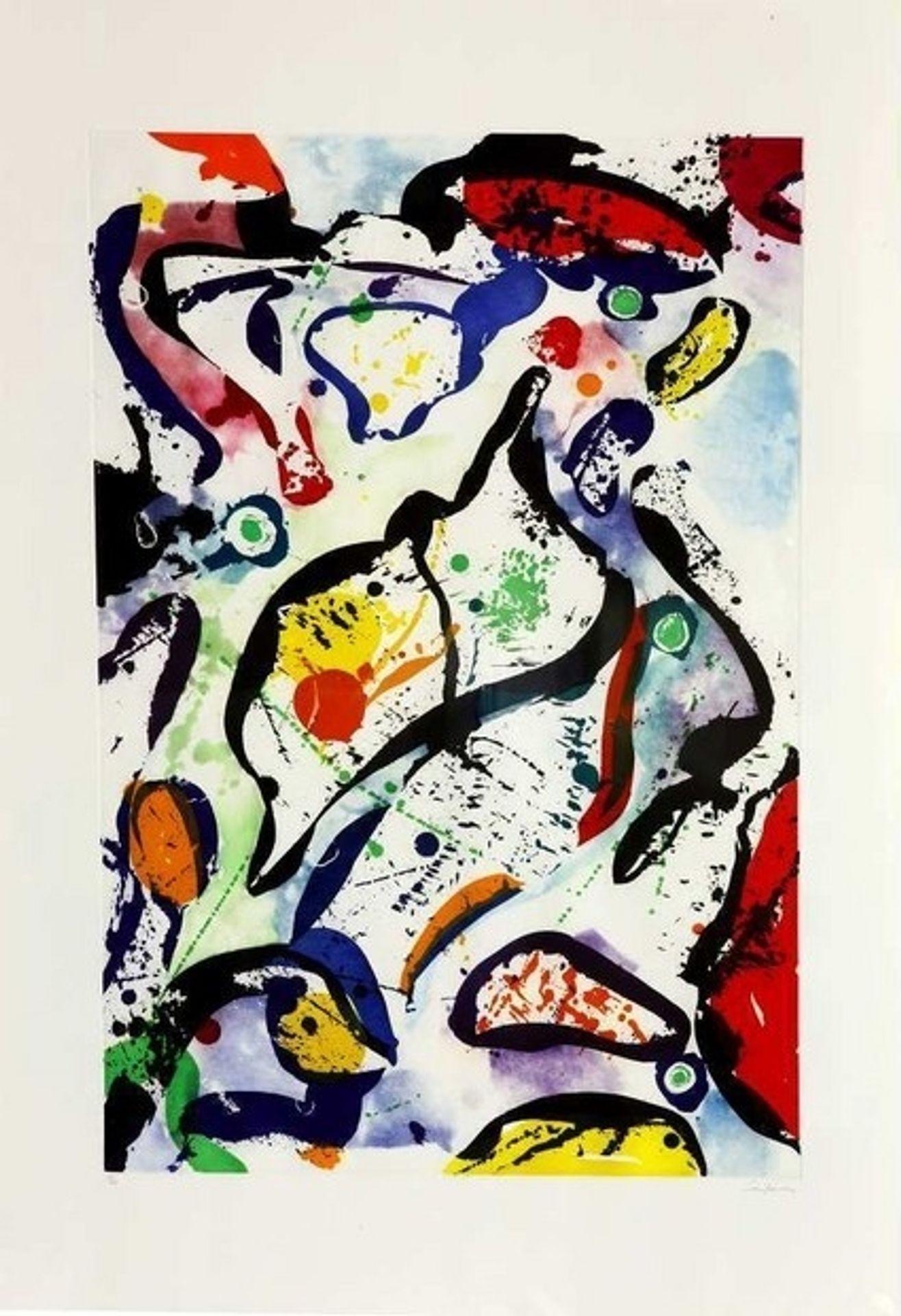 Untitled by Sam Francis