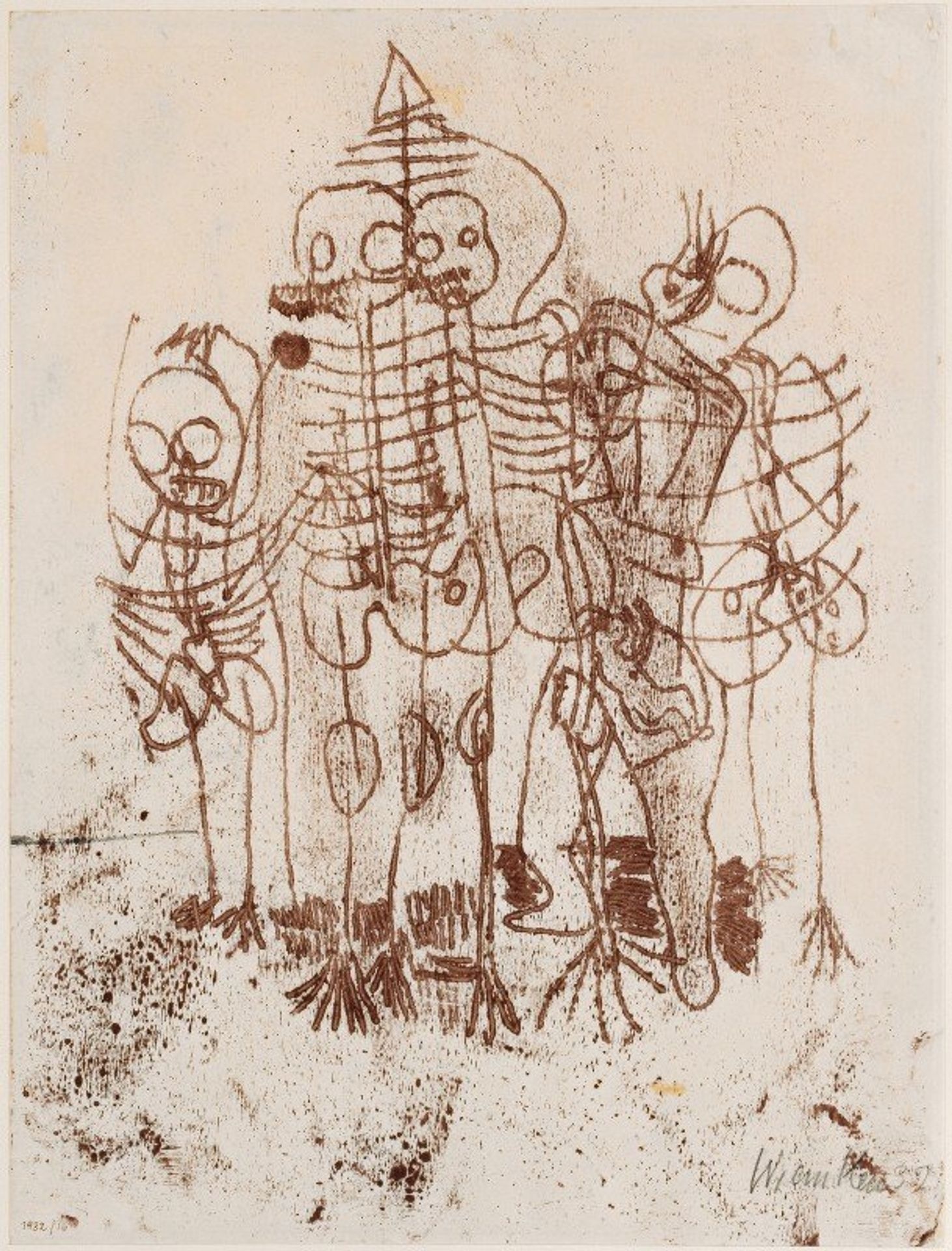 Skelette by Walter Kurt Wiemken