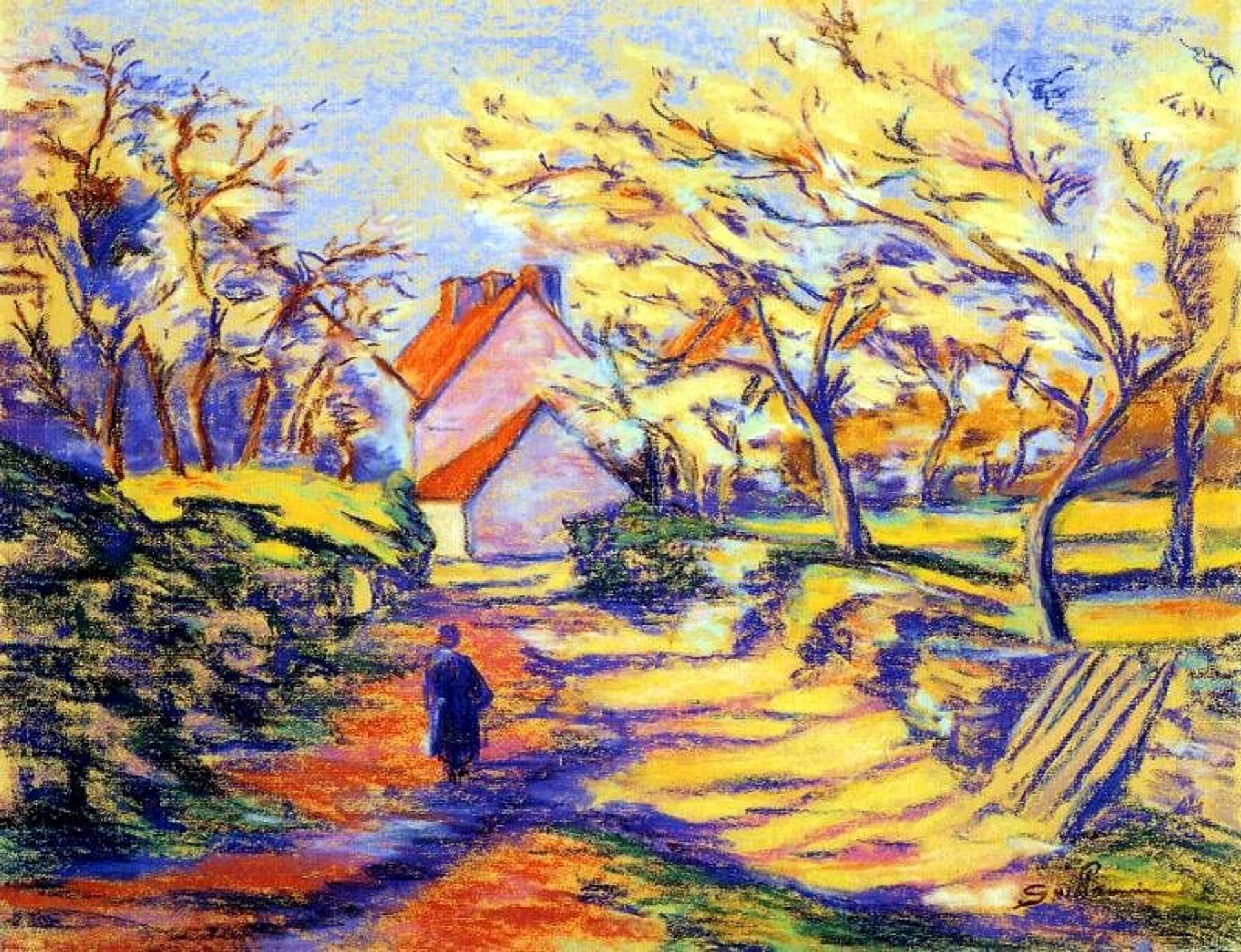 À la campagne by Armand Guillaumin