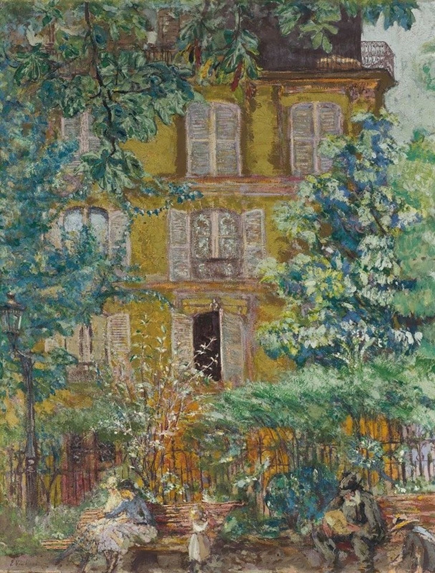 Le Square by Édouard Vuillard