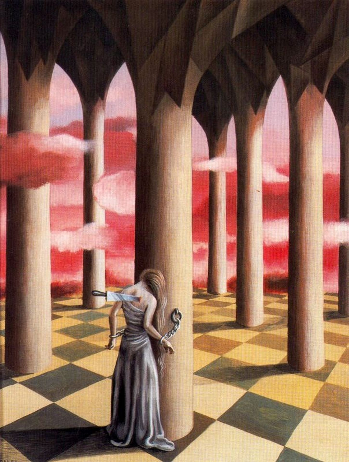 Rheumatic pain by Remedios Varo