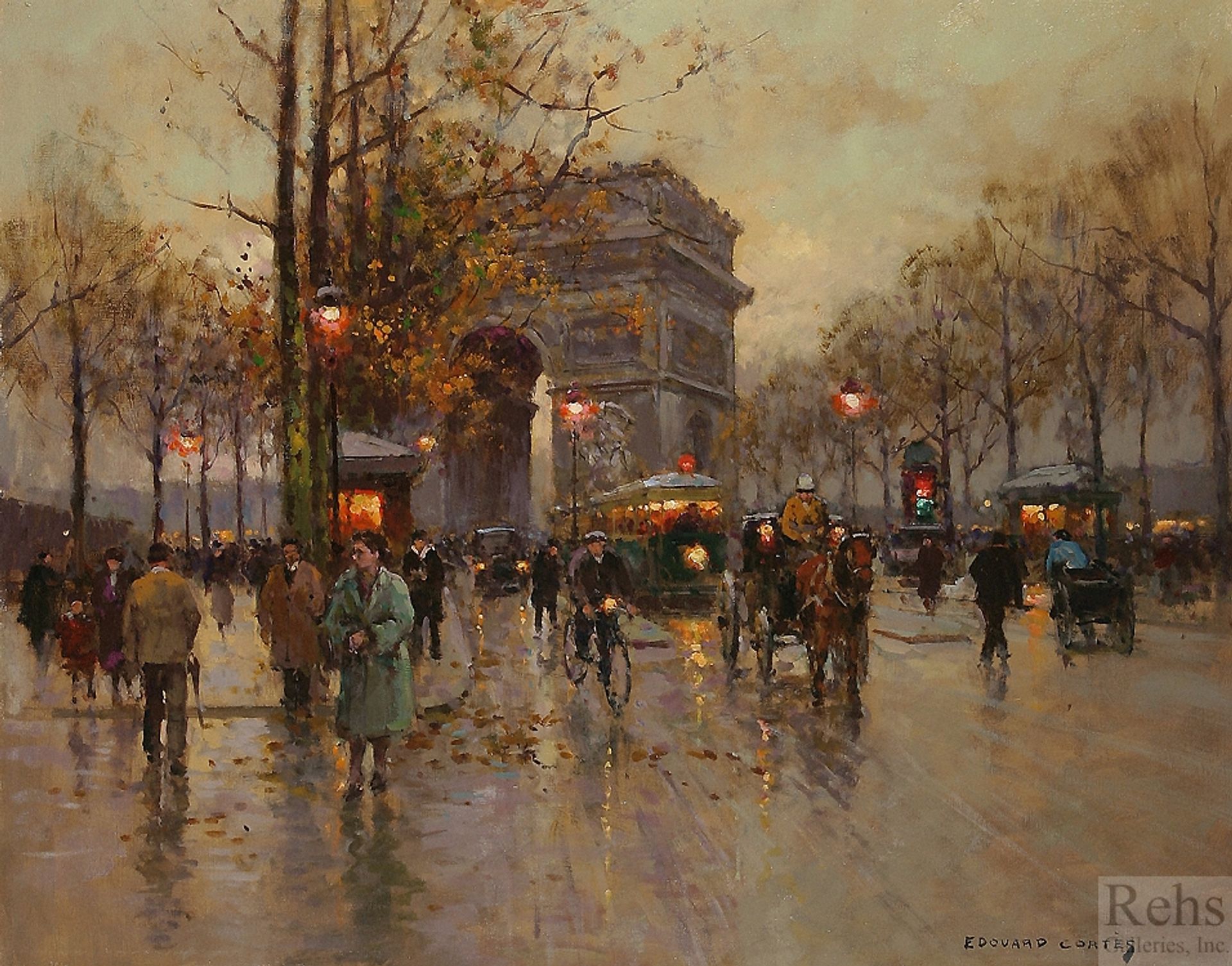 Triumphal Arch by Edouard Cortes