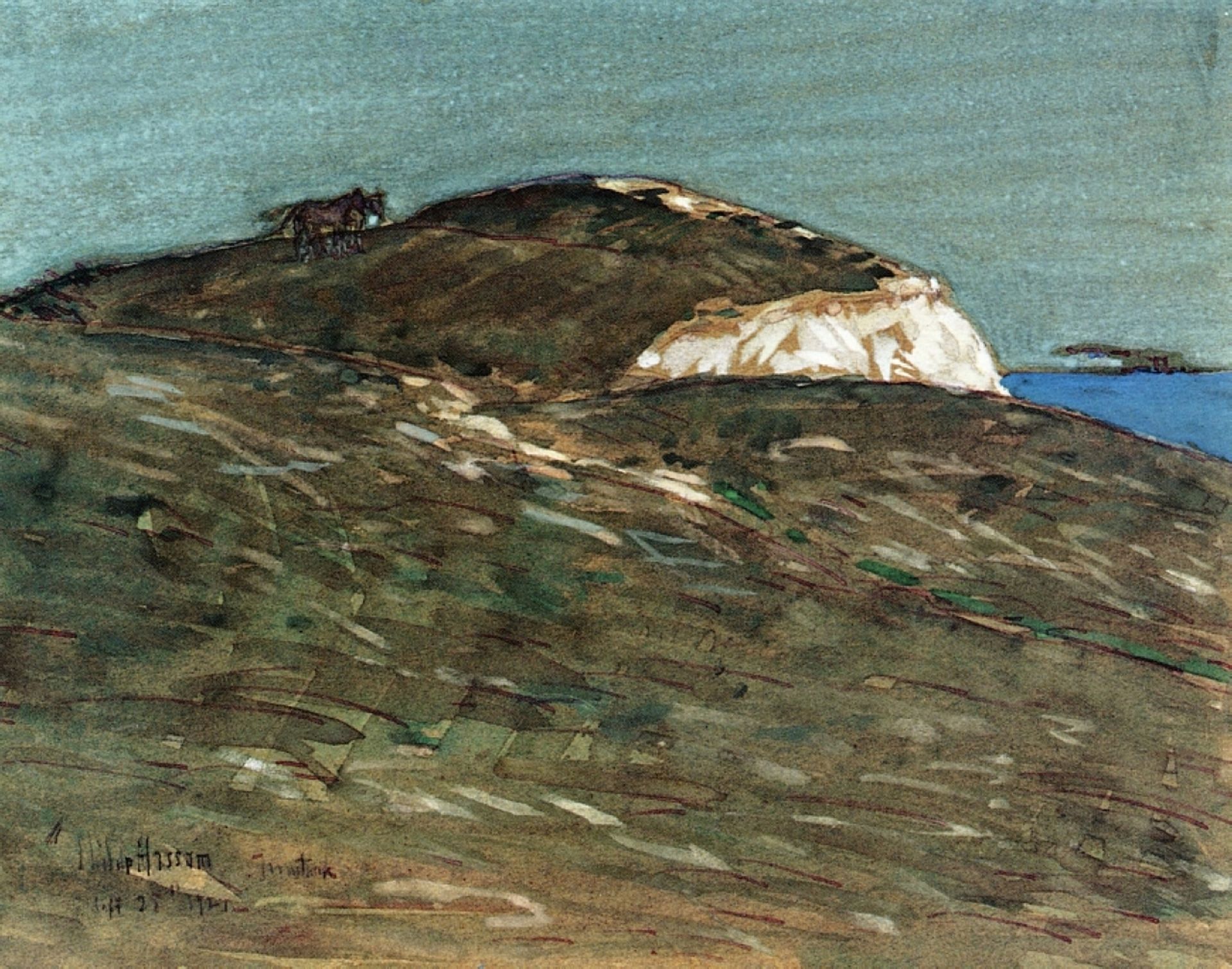 The Hourse of Actaeon, Montauk by Childe Hassam