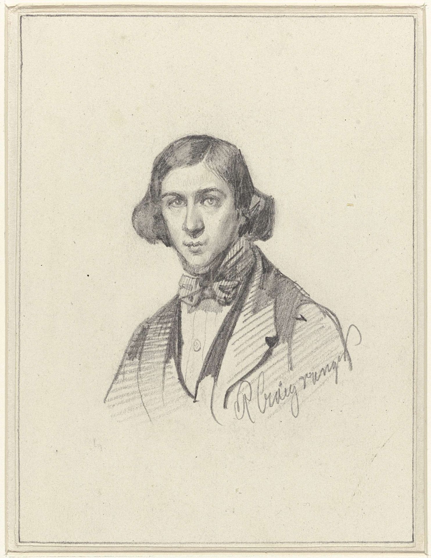 Portret van Pierre Louis Dubourq by Reinier Craeyvanger