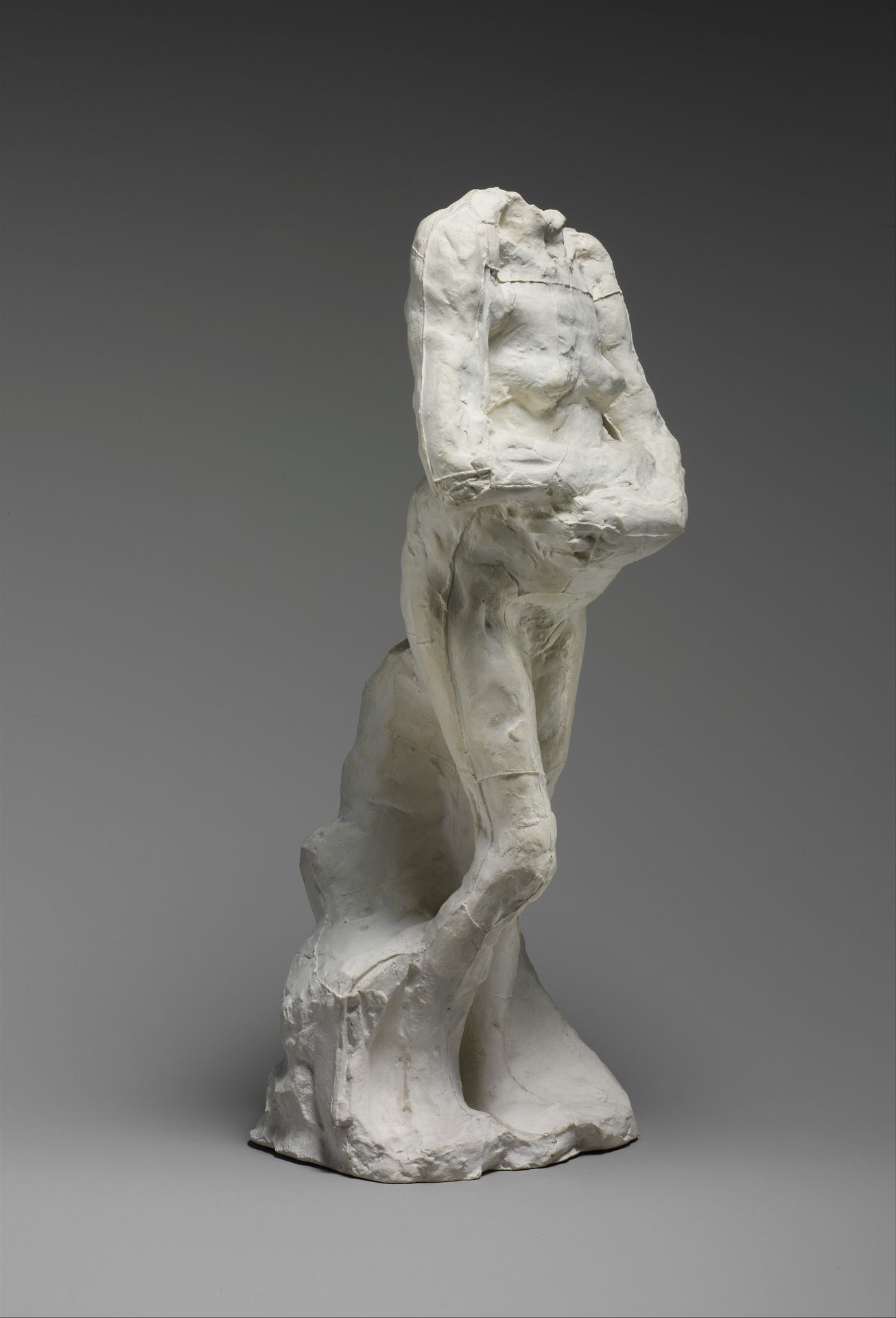 Old Woman Standing with Folded Arms by Auguste Rodin