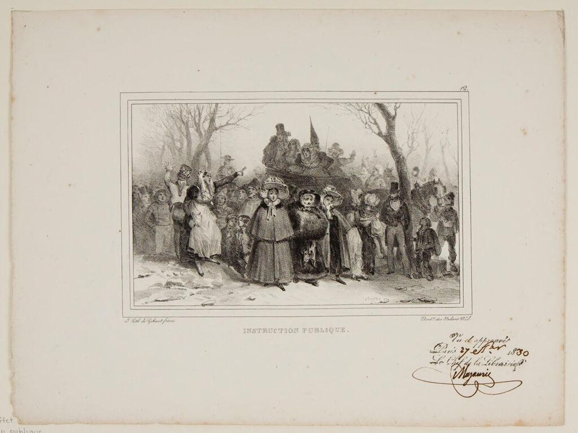 Public Instruction by Auguste Raffet