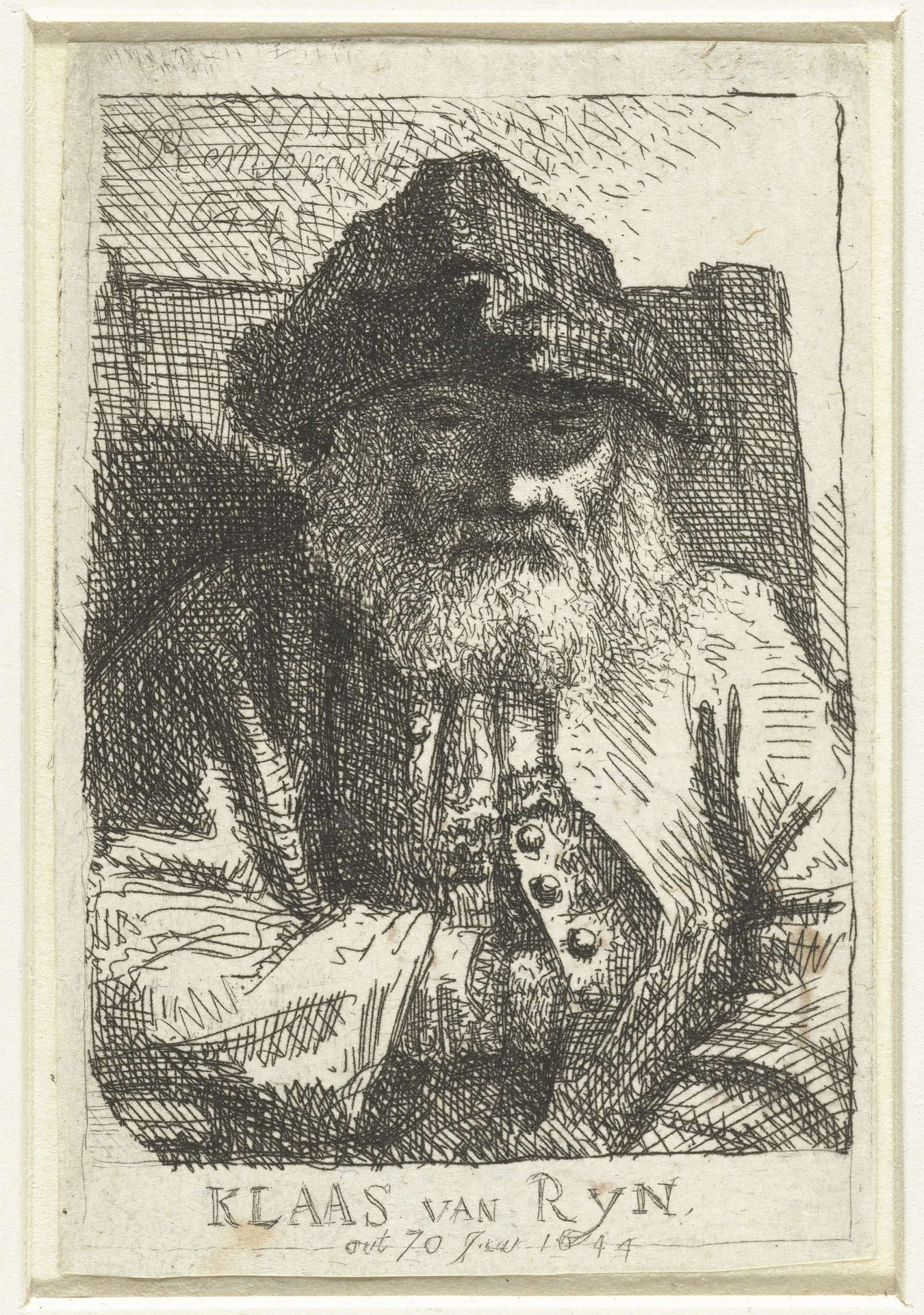 Portret van Klaas van Rijn by Anonymous
