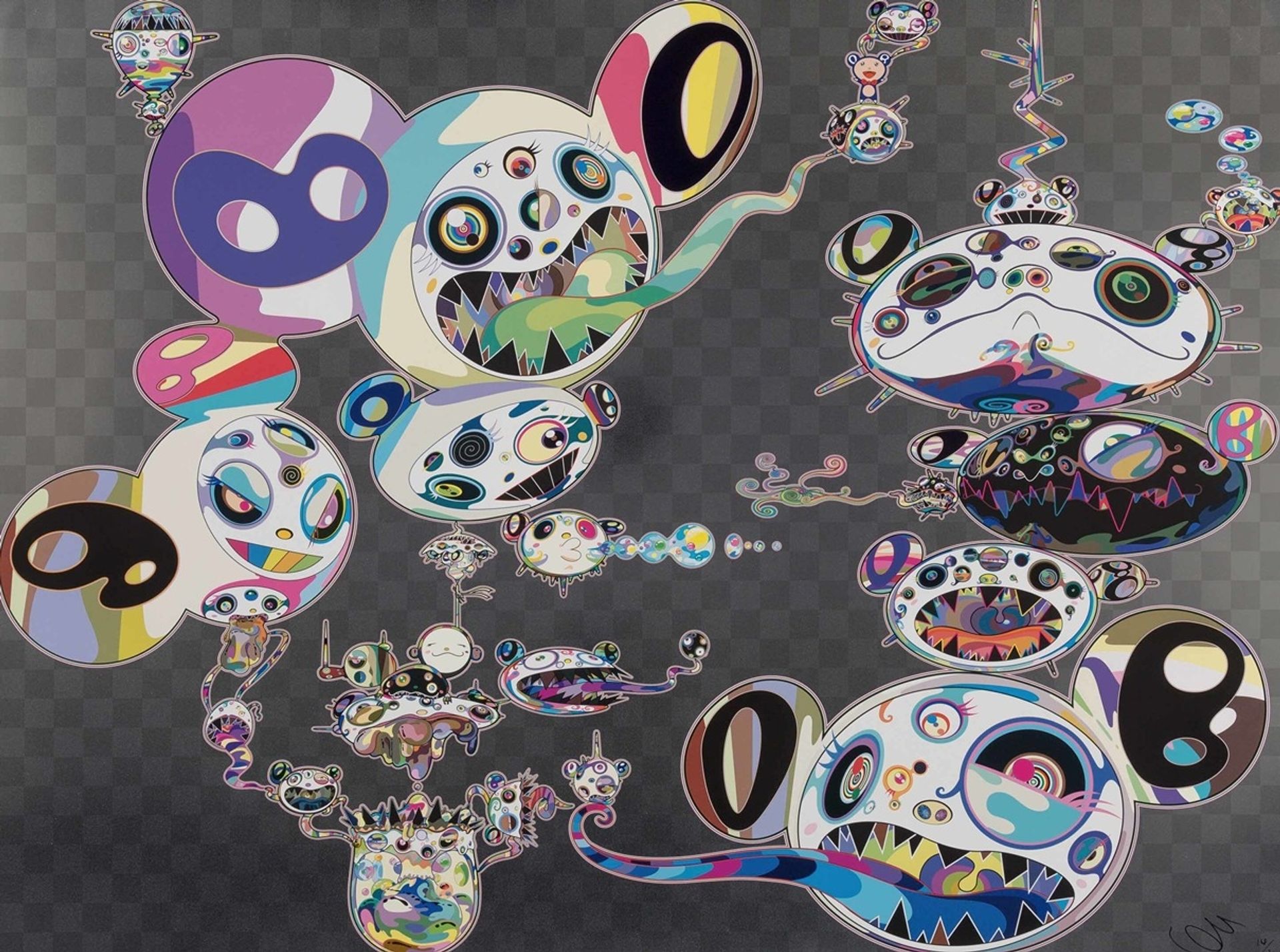 Another Dimension Brushing Against Your Hand by Takashi Murakami