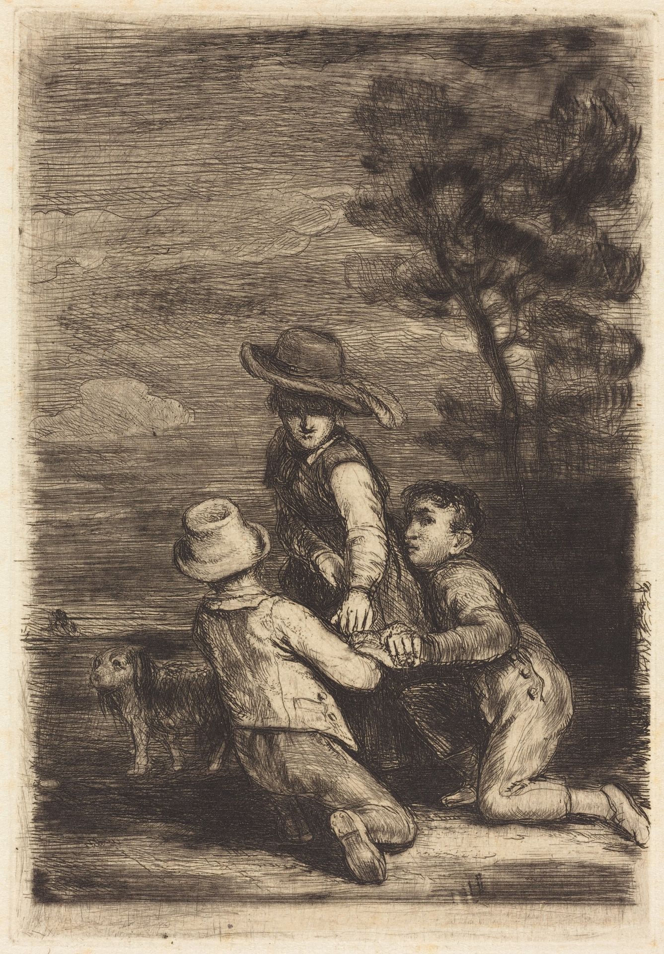 The Sedan Chair by Sir David Wilkie