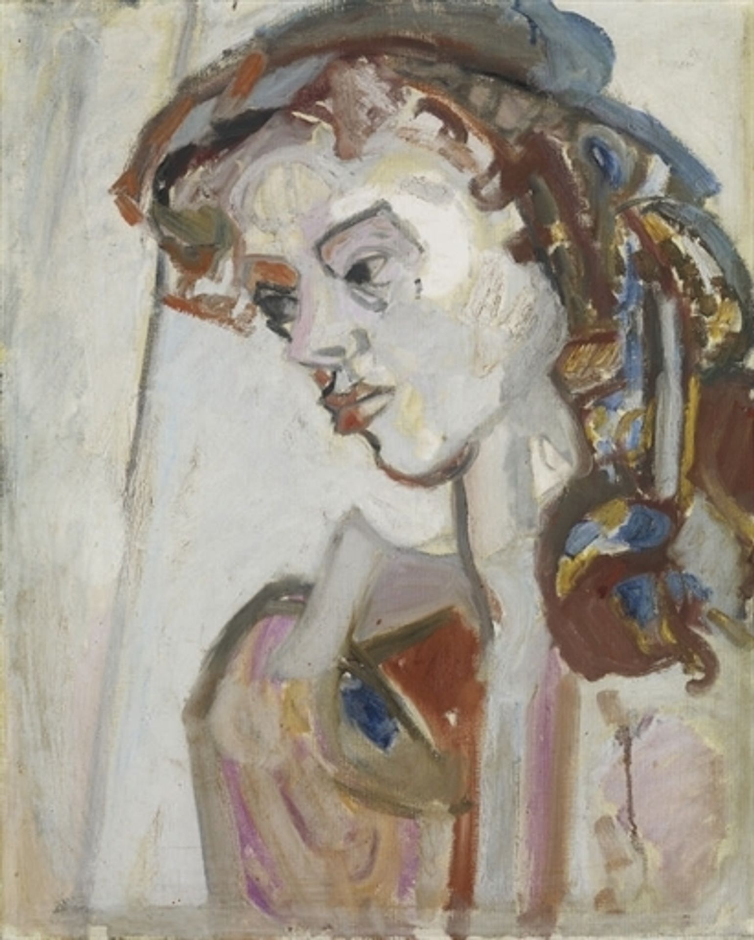 Portrait Maria Gubler by Max Gubler