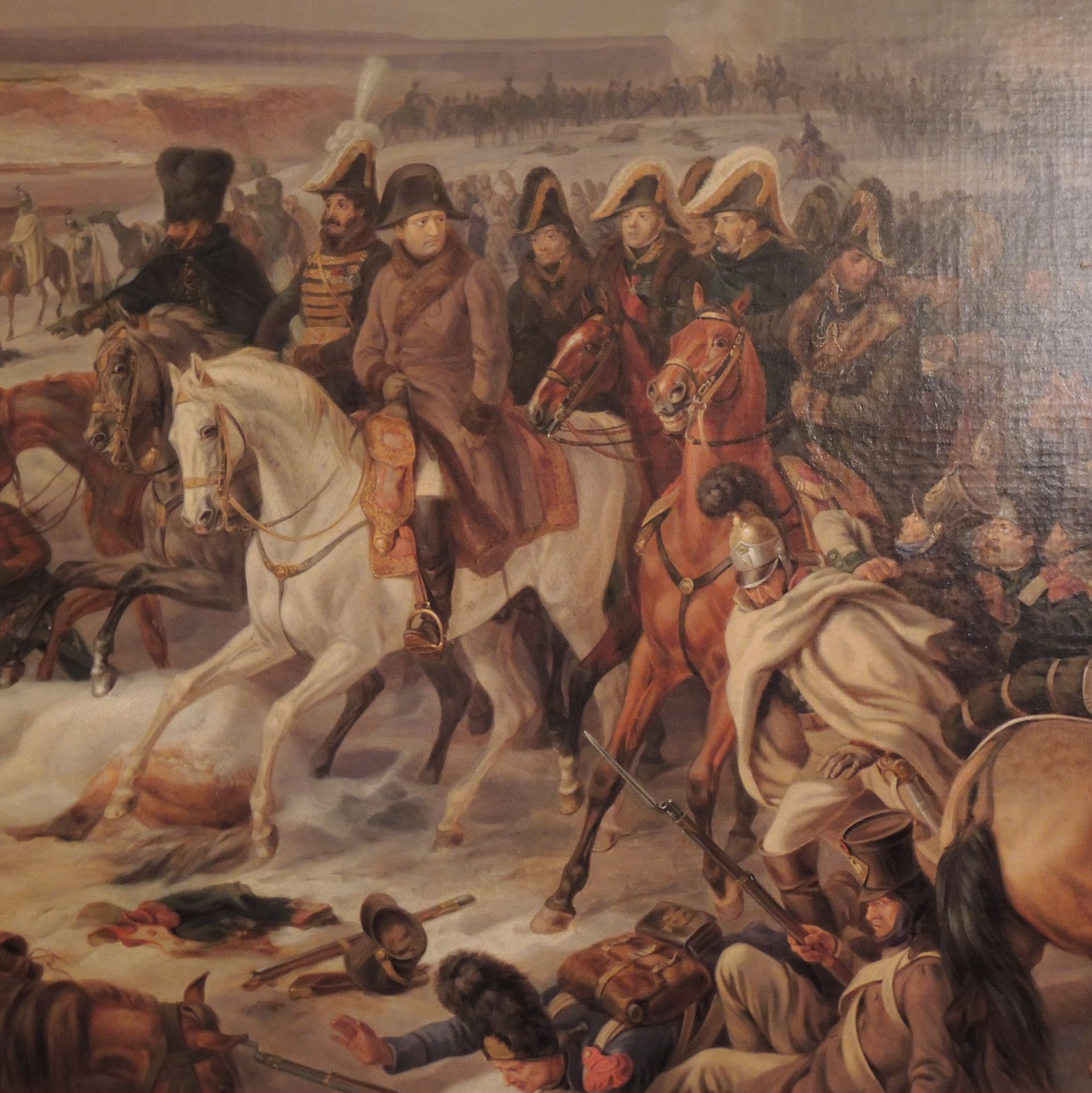 Retrade of French Troops from Russia by Albrecht Adam