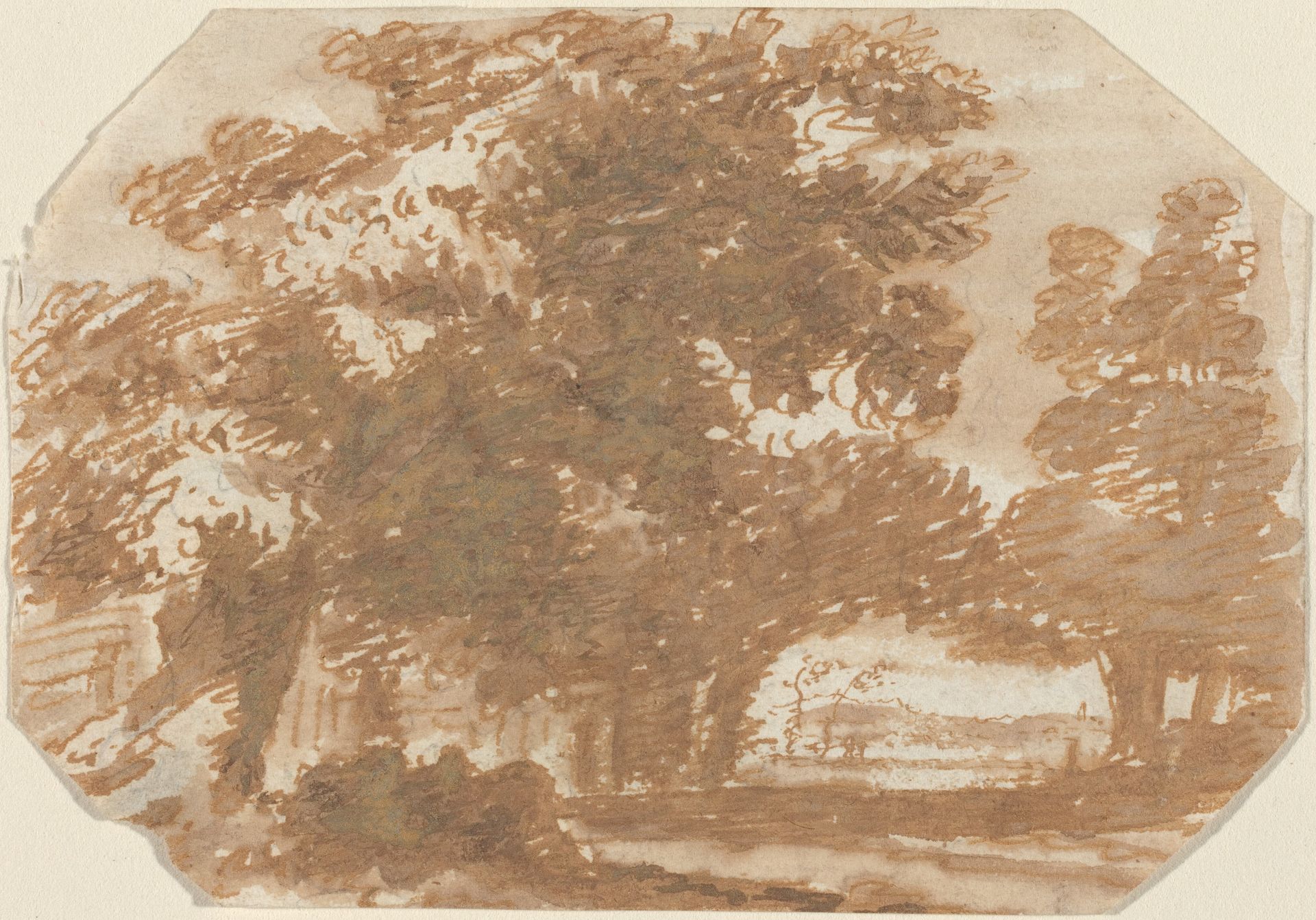 Grove of Trees by Claude Lorrain
