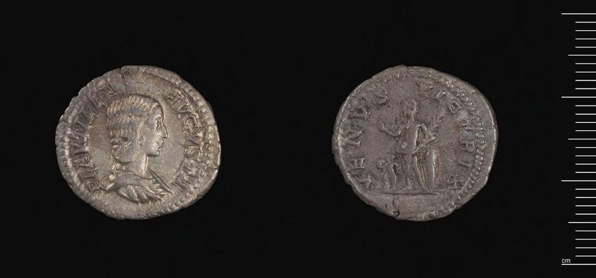Denarius of Plautilla by Septimius Severus