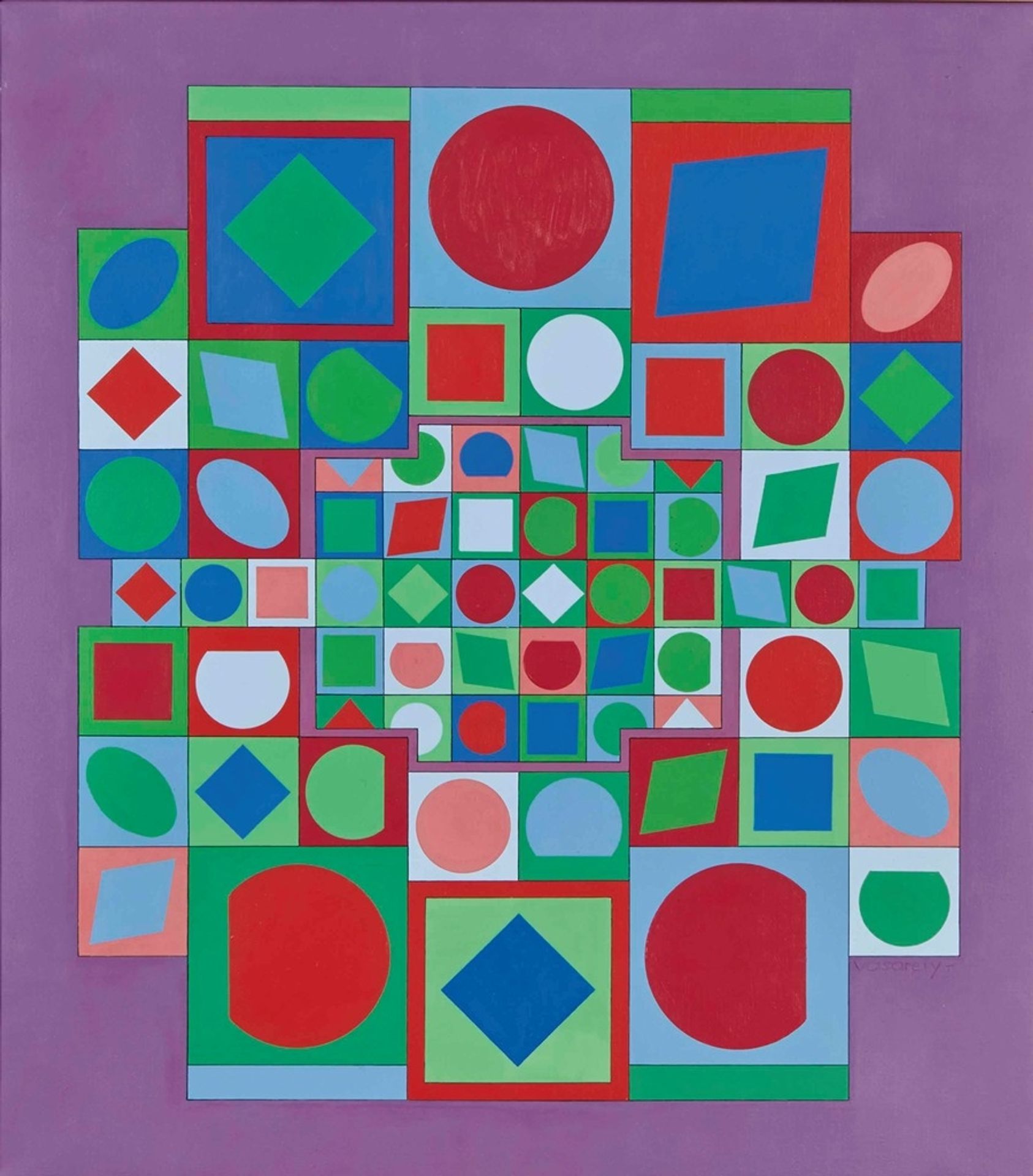 Folklore by Victor Vasarely