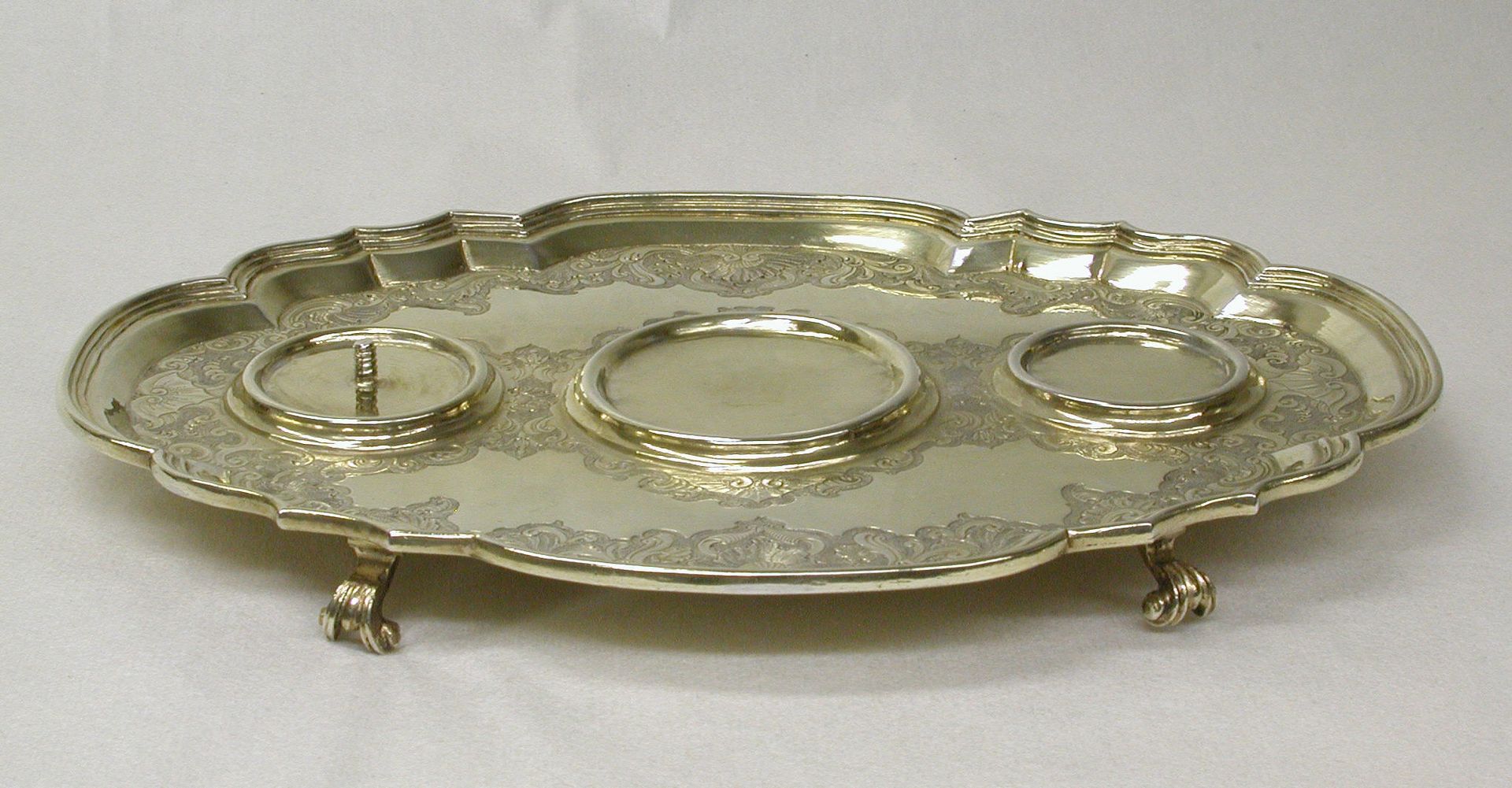Tray for écritoire by Abraham Drentwett IV