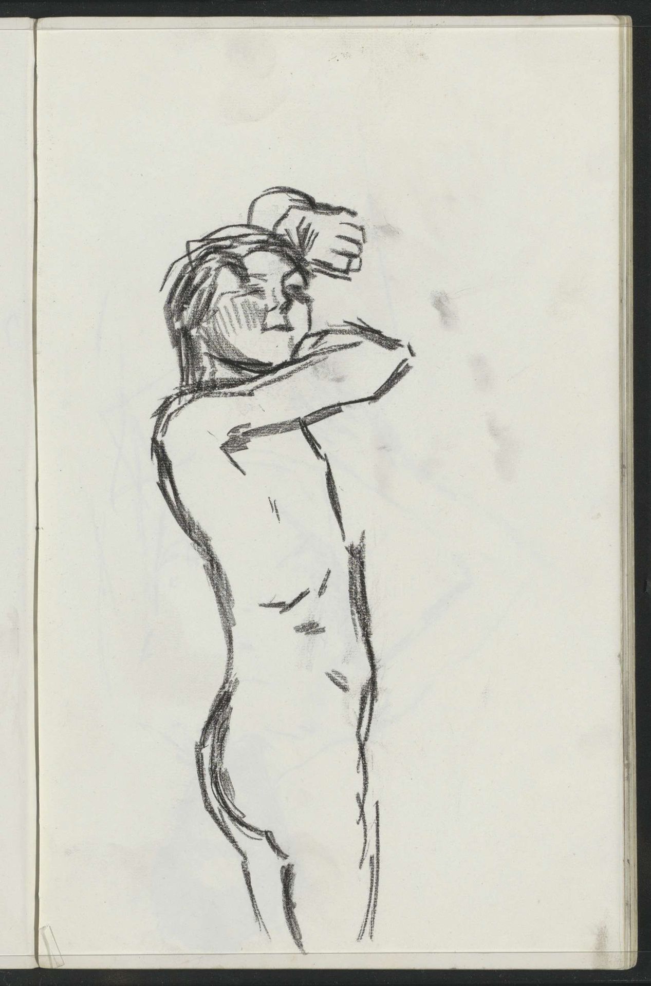 Reclining Female Nude by Isaac Israels