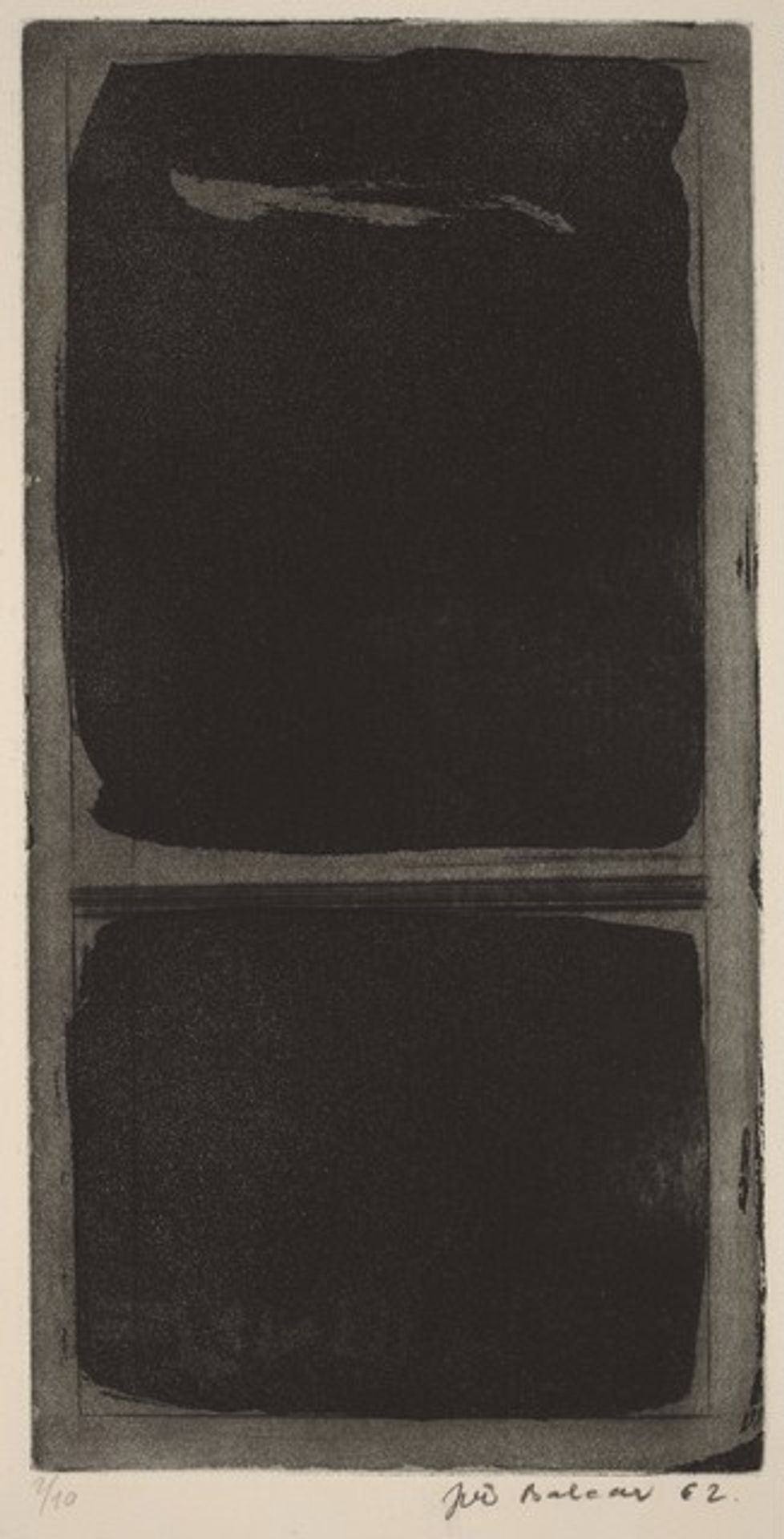 Plate II (Deska) by Jirí Balcar