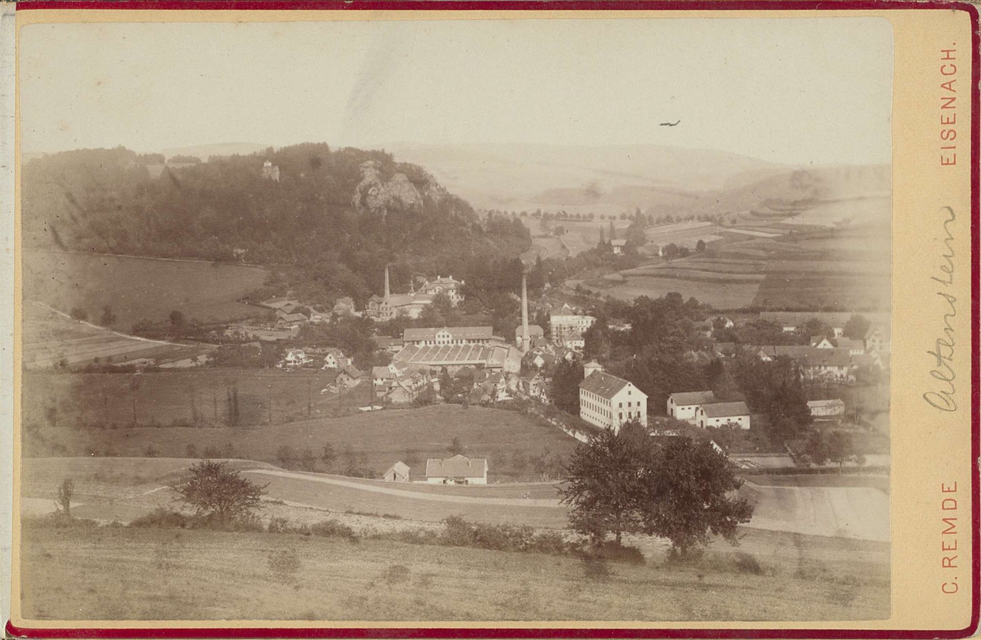 Gezicht op Altenstein by C. Remde
