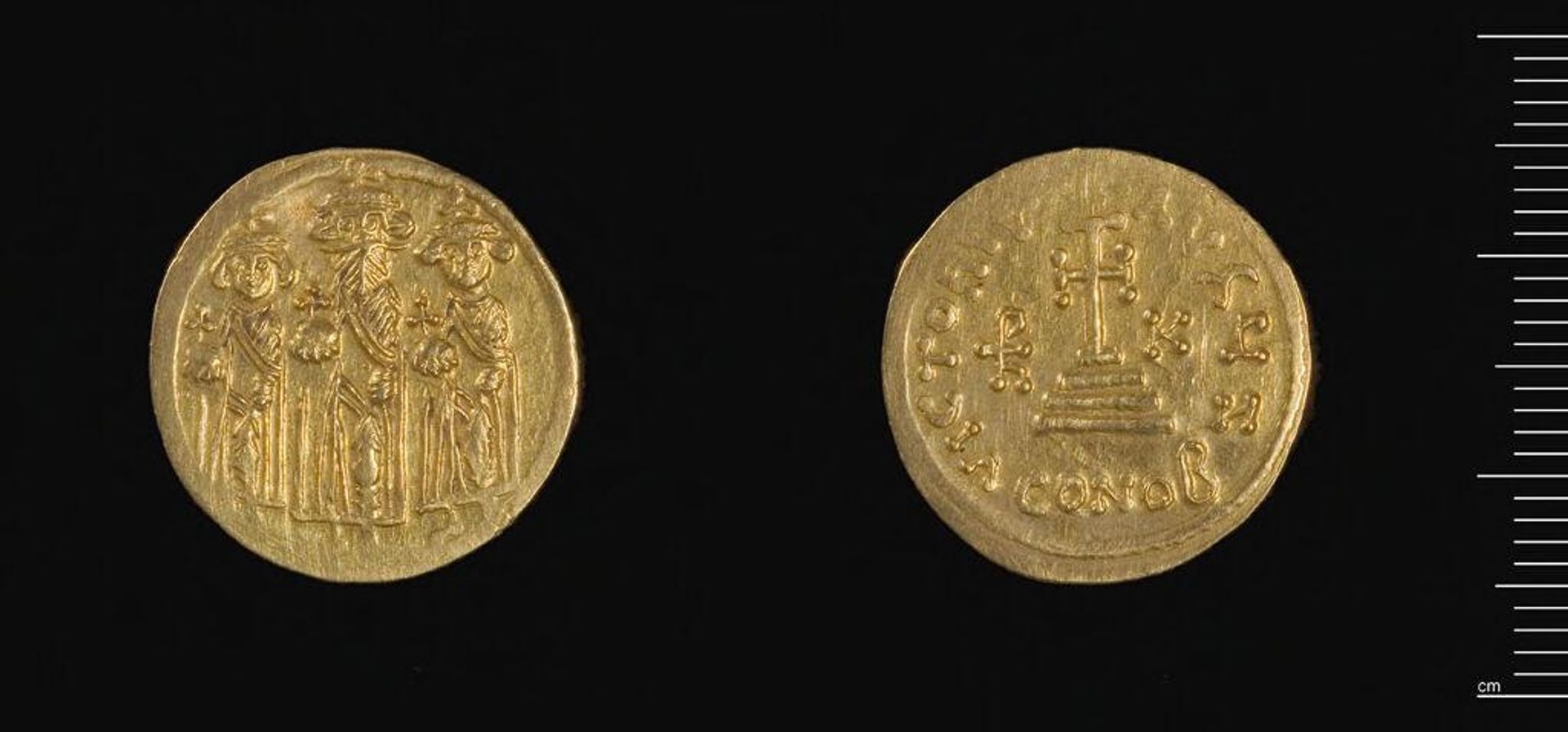 Coin of Herakleios by Abd-al-Malik (Umayyads)