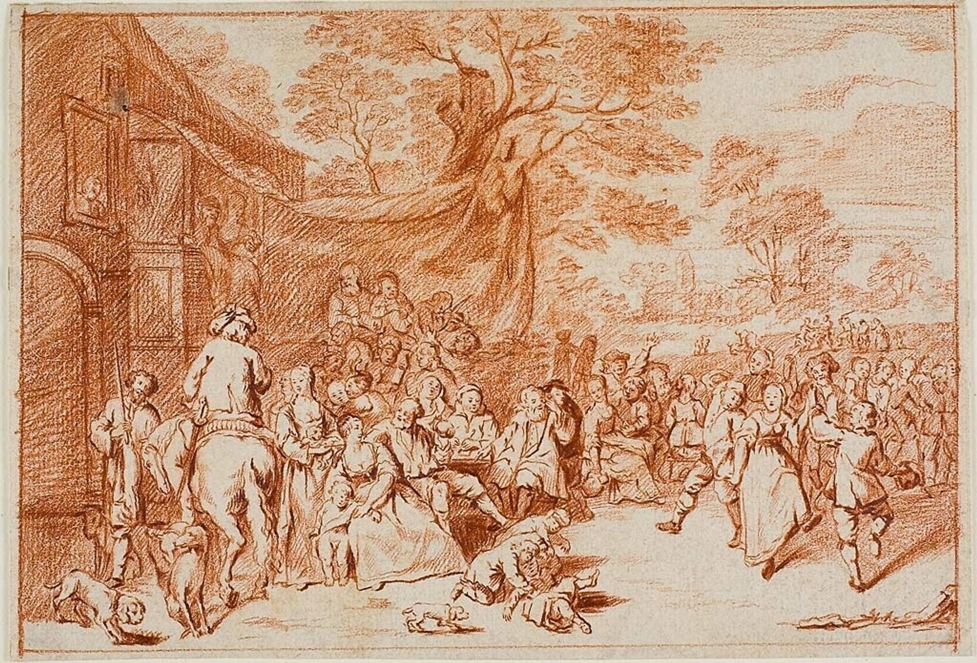 Village Festival by Anonymous