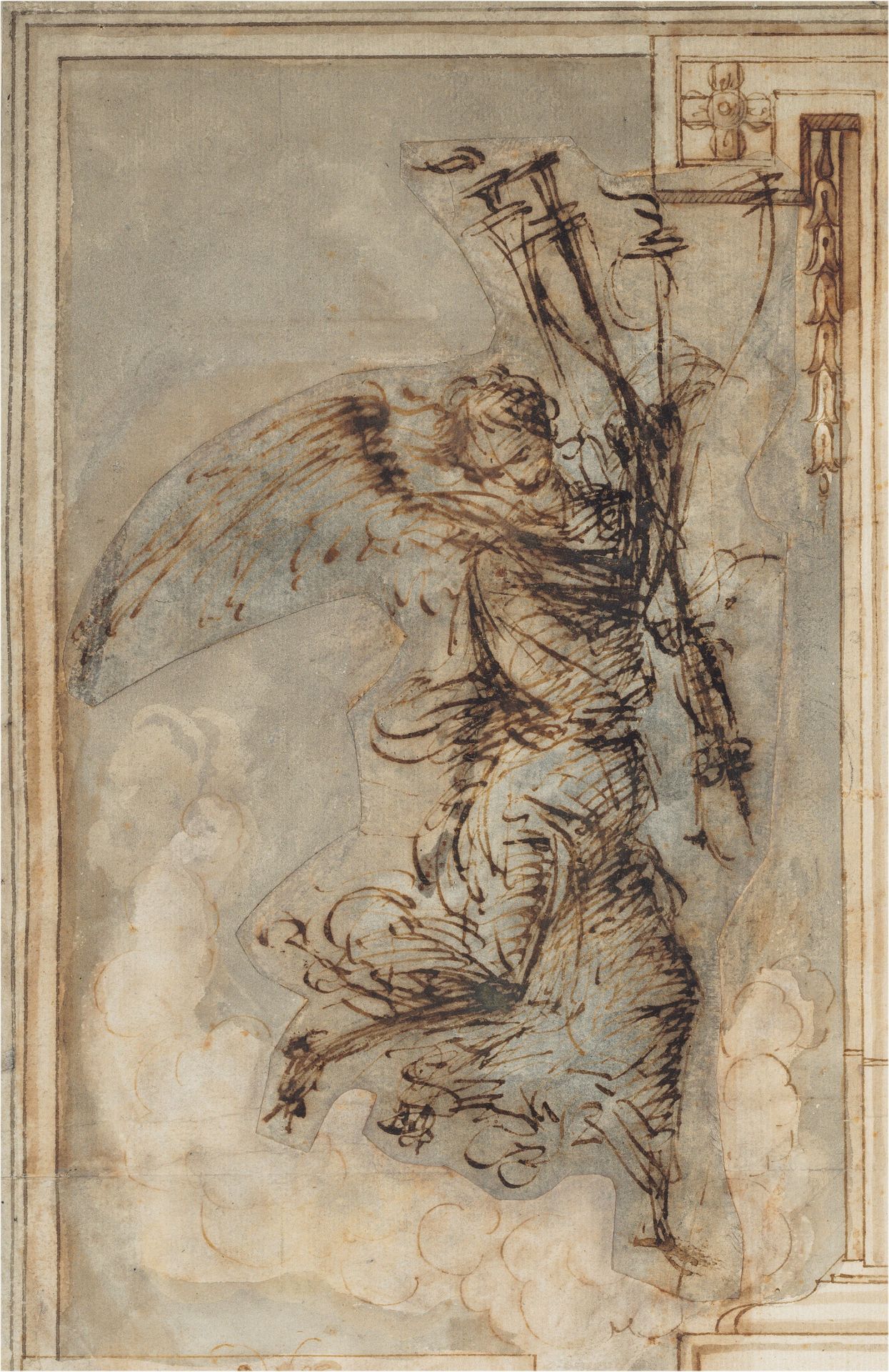 An Angel Carrying a Torch by Filippino Lippi