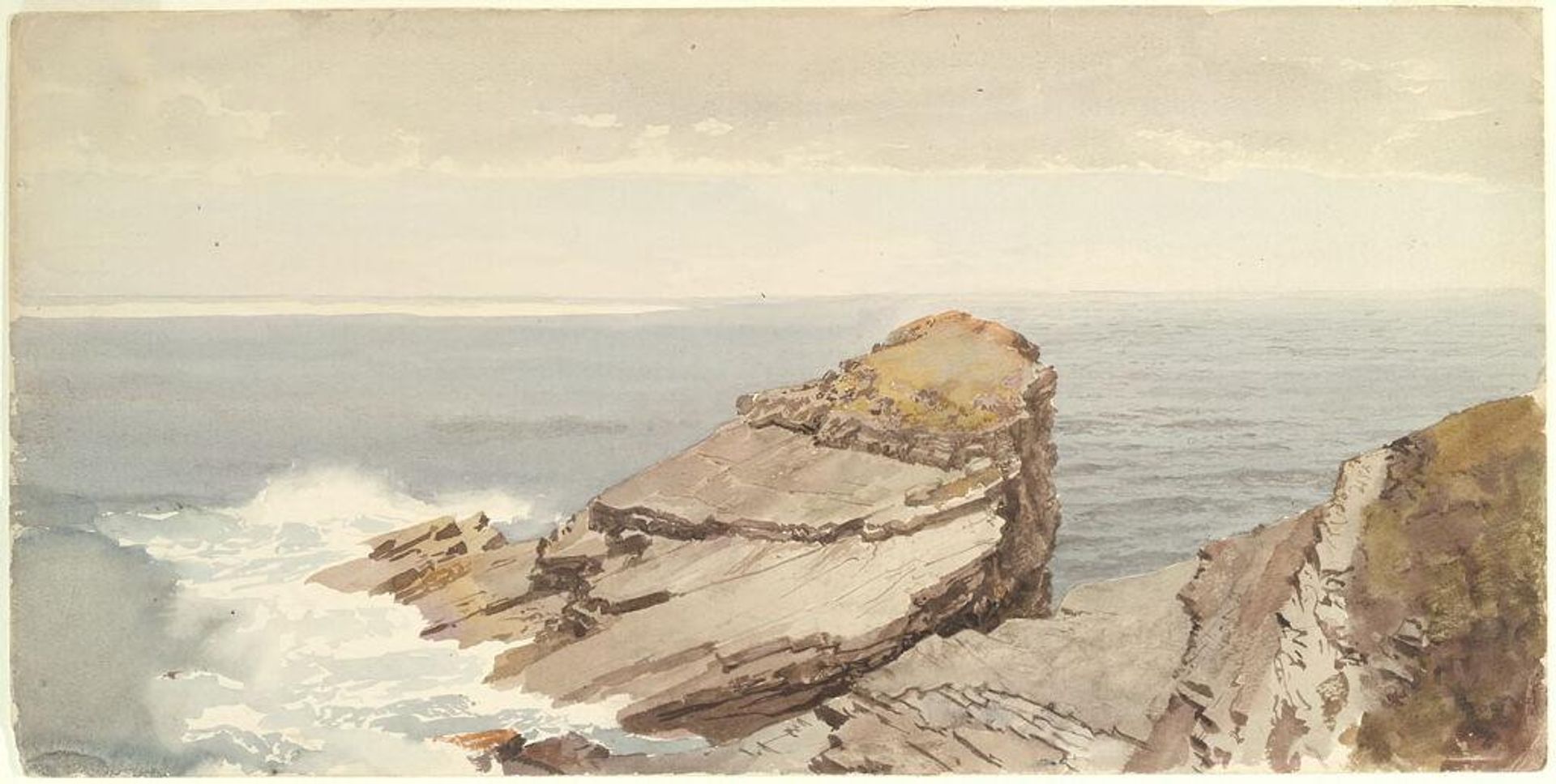 Rocks on the Shore by William Trost Richards