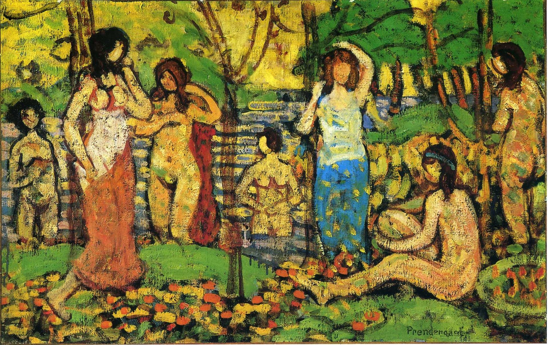 Beach No. 3 by Maurice Prendergast