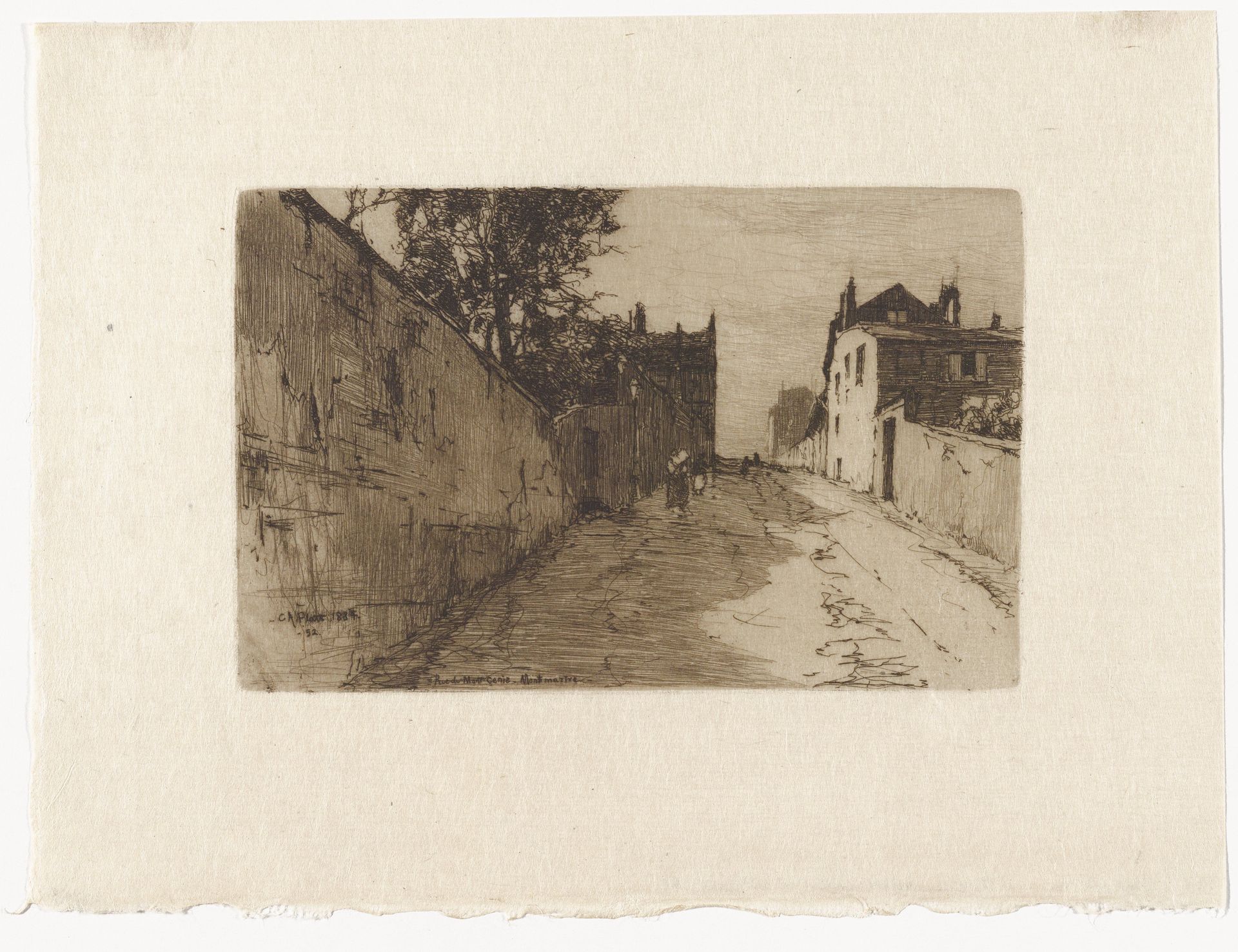 Rue du Mont Cenis by Charles Adams Platt