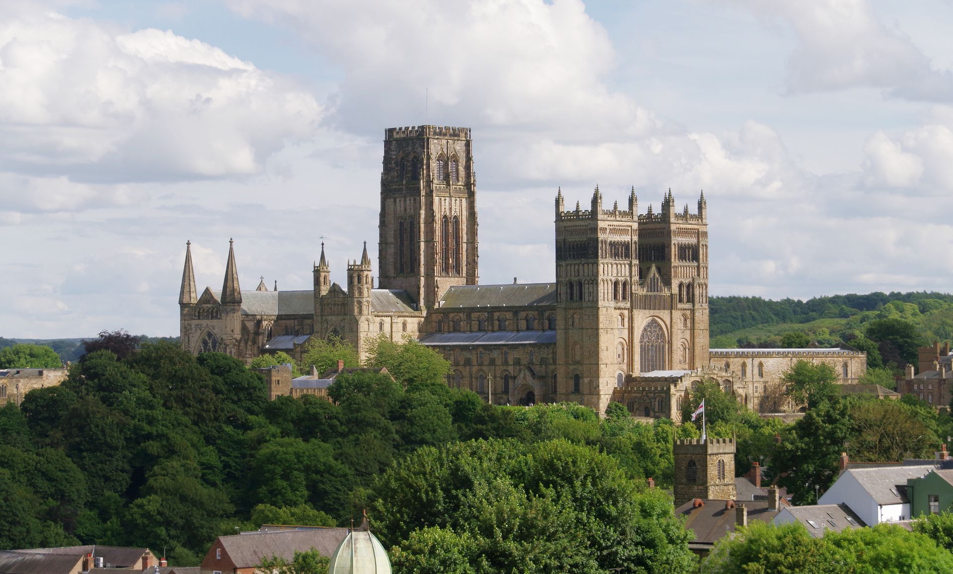 Durham Cathedral, England by Romanesque Architecture