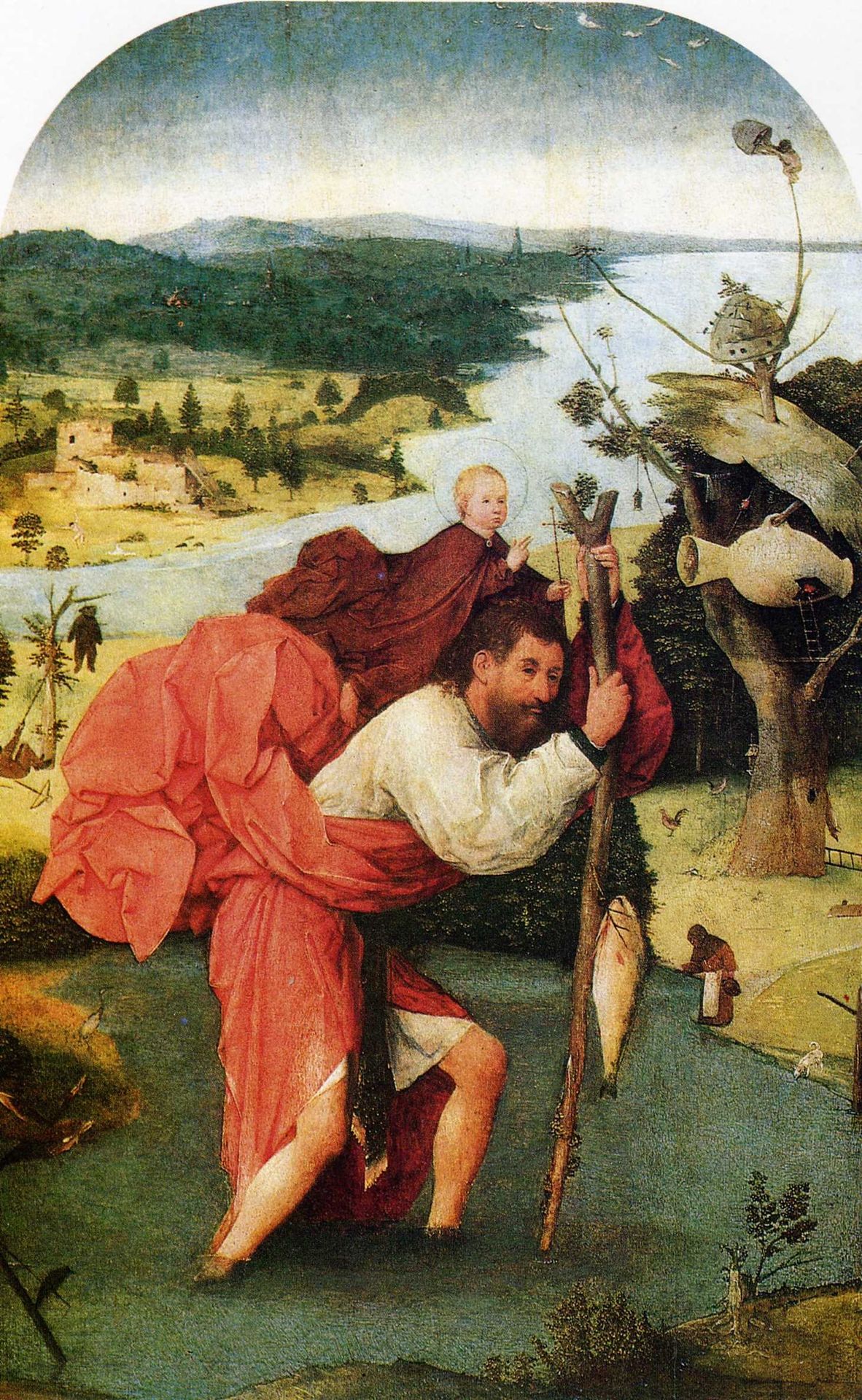 Saint Christopher by Hieronymus Bosch